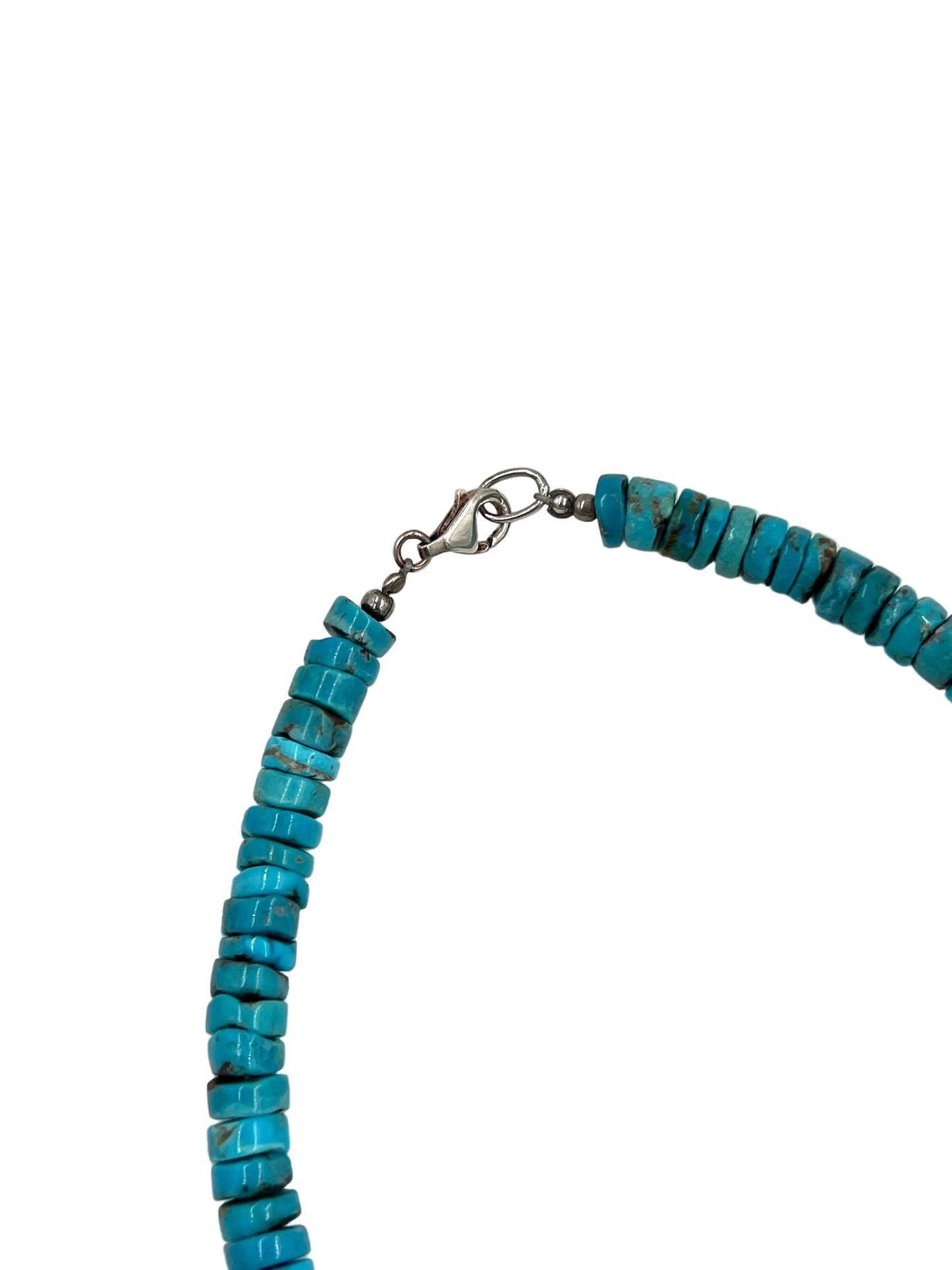 Kingman Heishi Turquoise Necklace