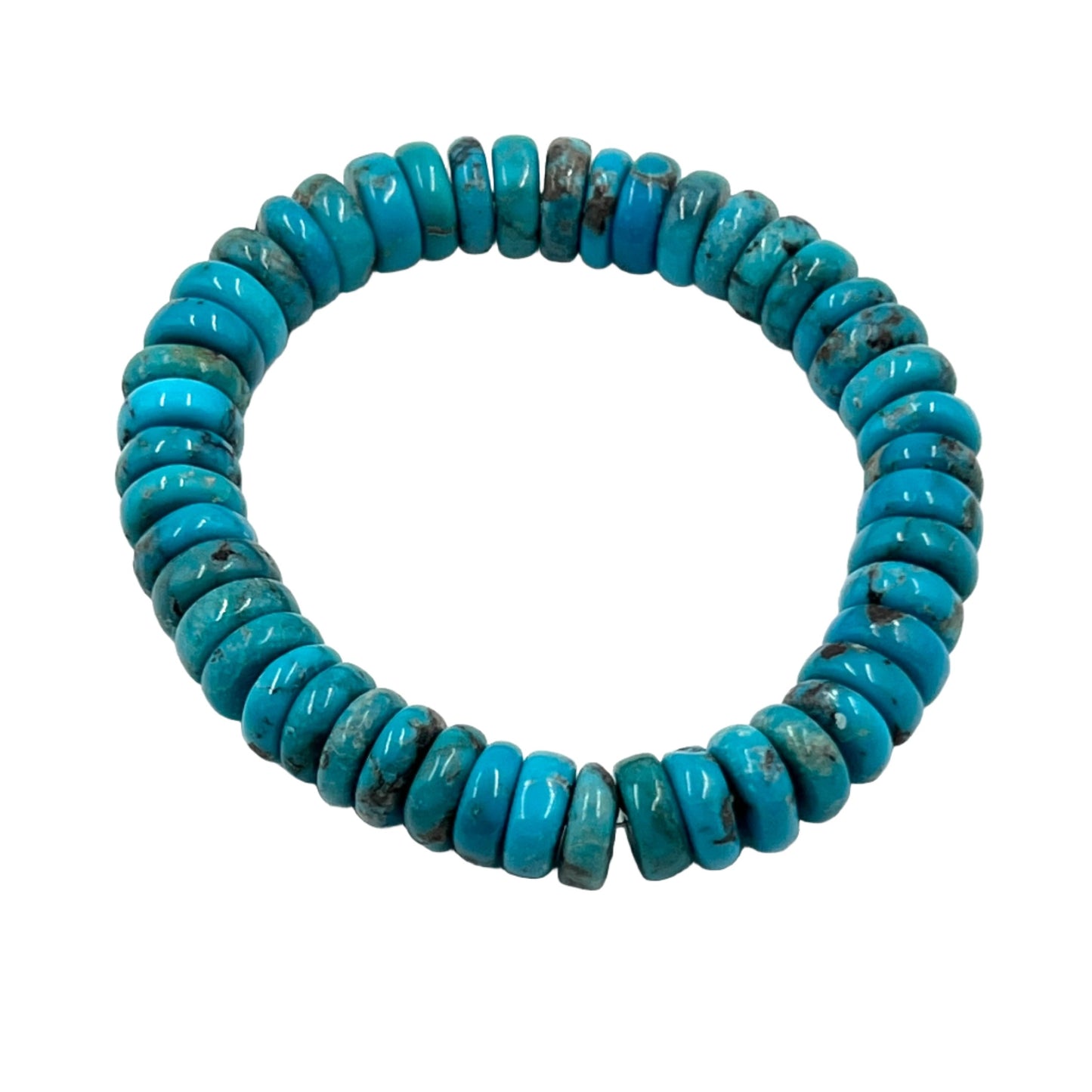Kingman Turquoise Beaded Bracelets