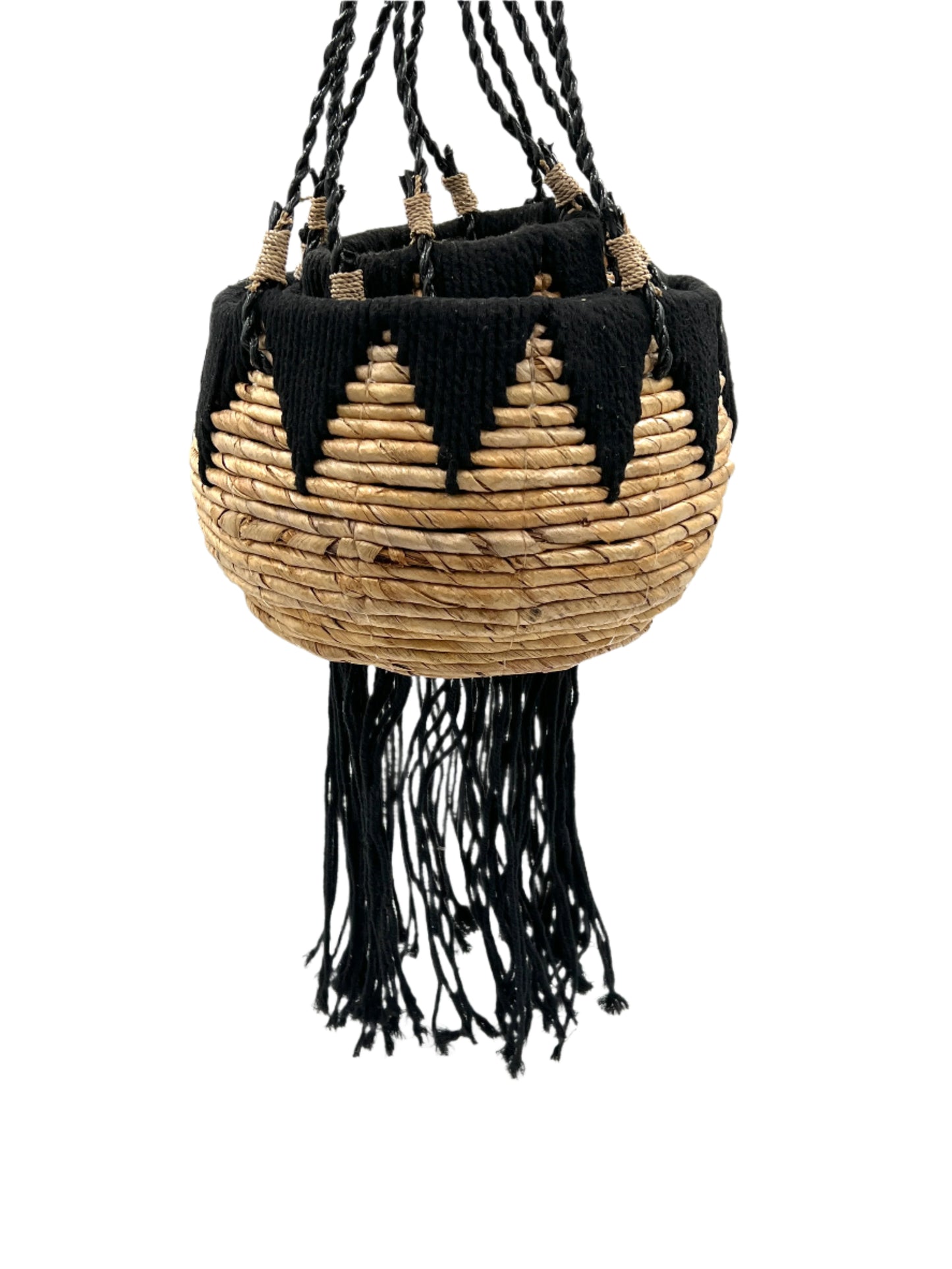 Banana Leaf Hanging Plant Basket Sets