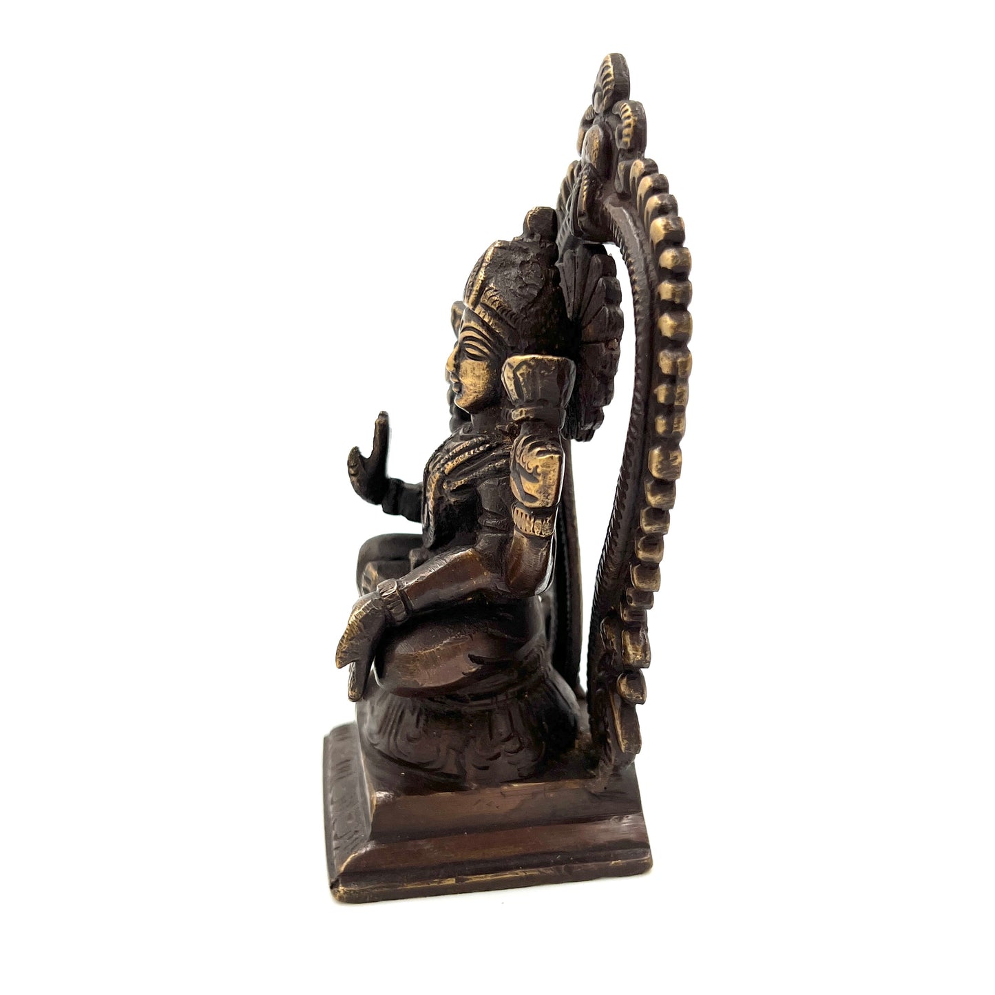 Hand Finished Brass Laxmi Statue