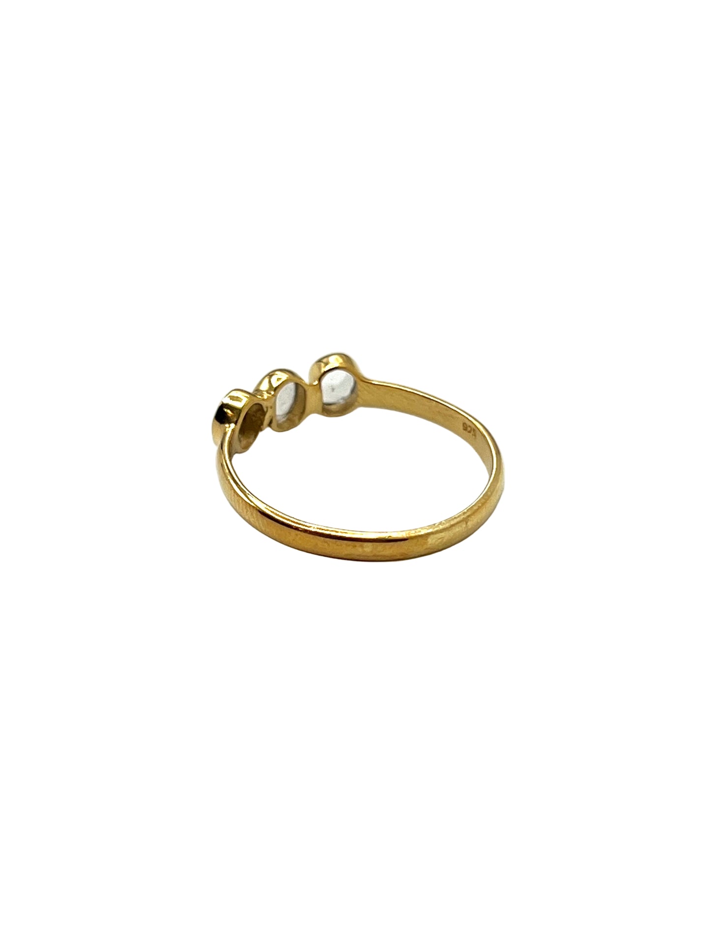Tri Polki Diamond Ring