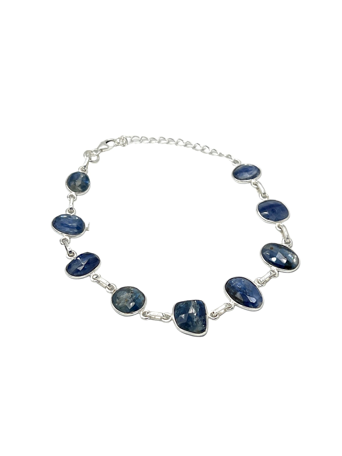 Silver Kyanite Bracelets