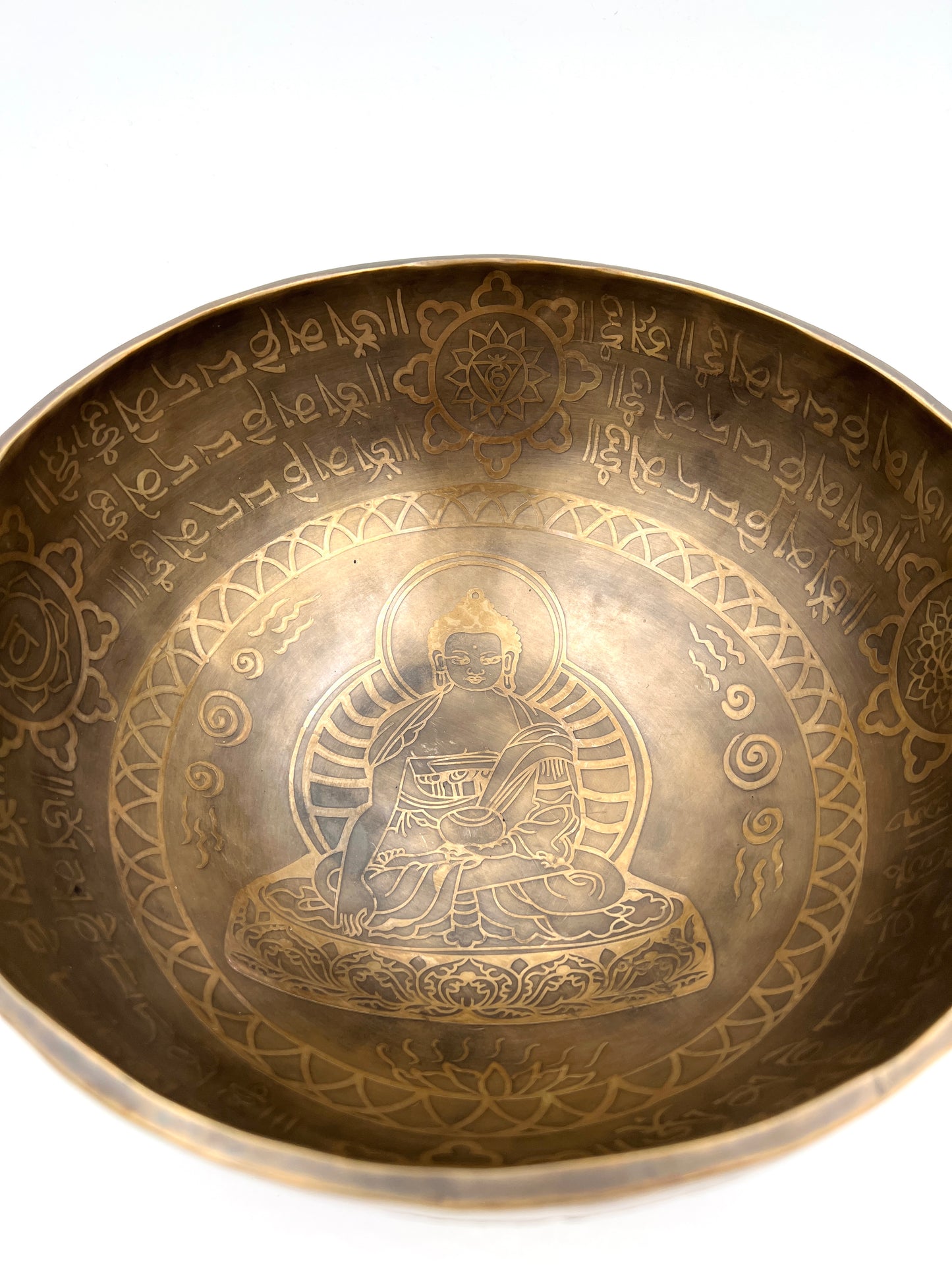 Hand Carved and Tuned Seven Metal Indian Singing Bowls
