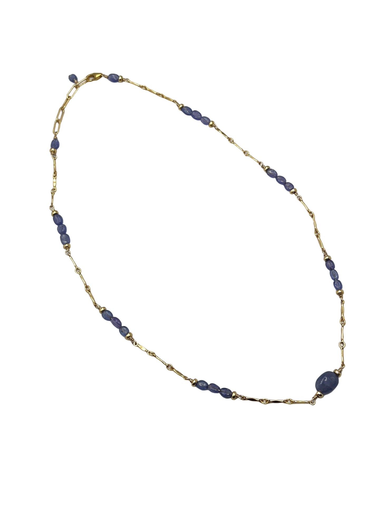 Tanzanite Gold Filled Necklace