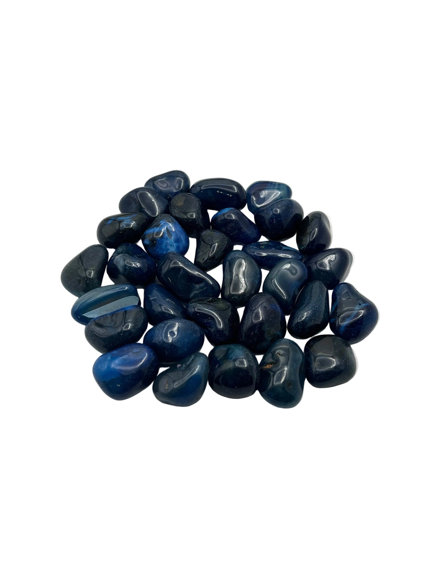 Blue Agate Tumbles