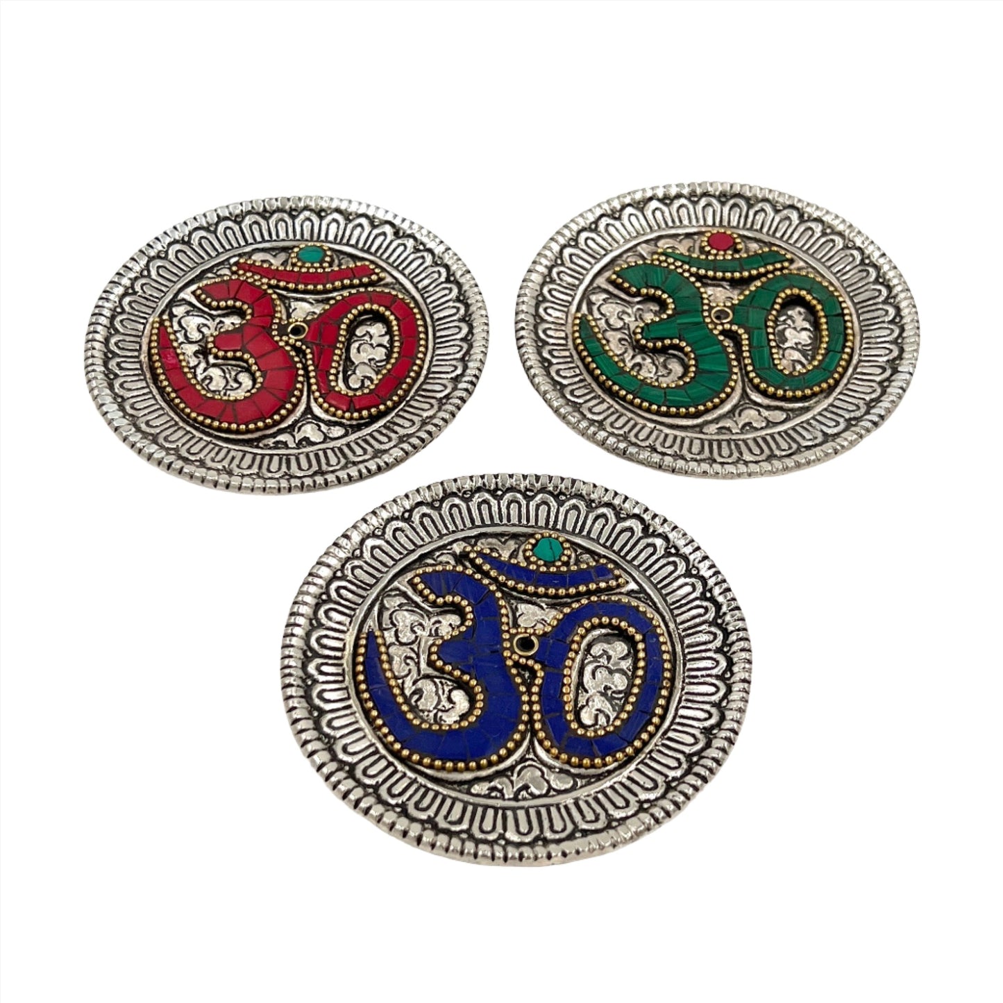 Om Incense Burners | 3 Stones