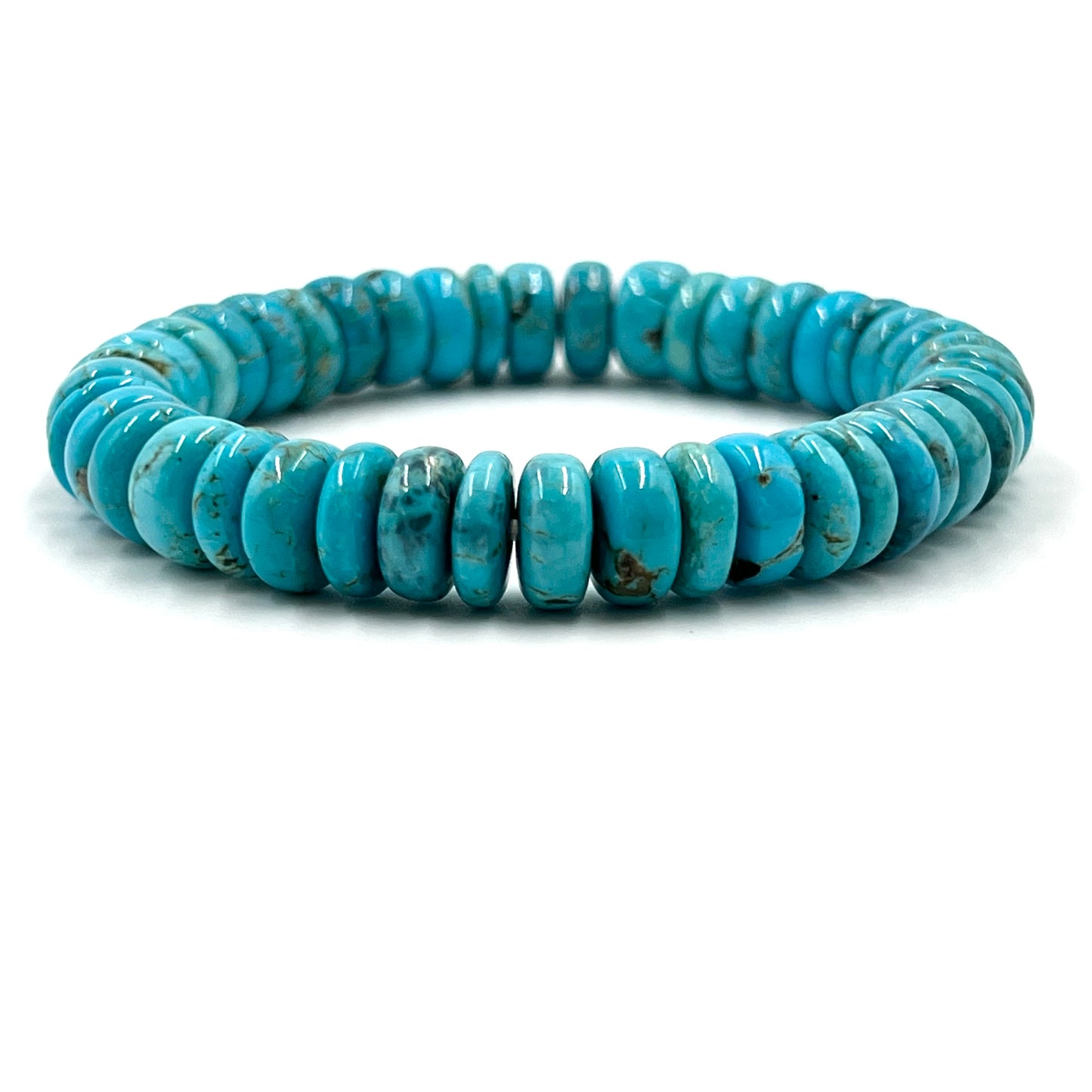 Kingman Turquoise Beaded Bracelets