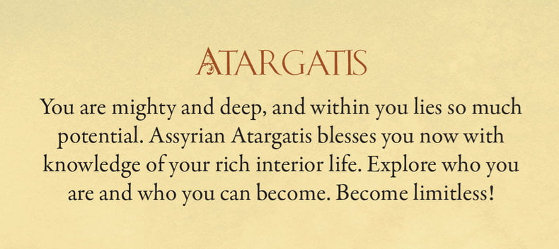 Blessed by the Goddess