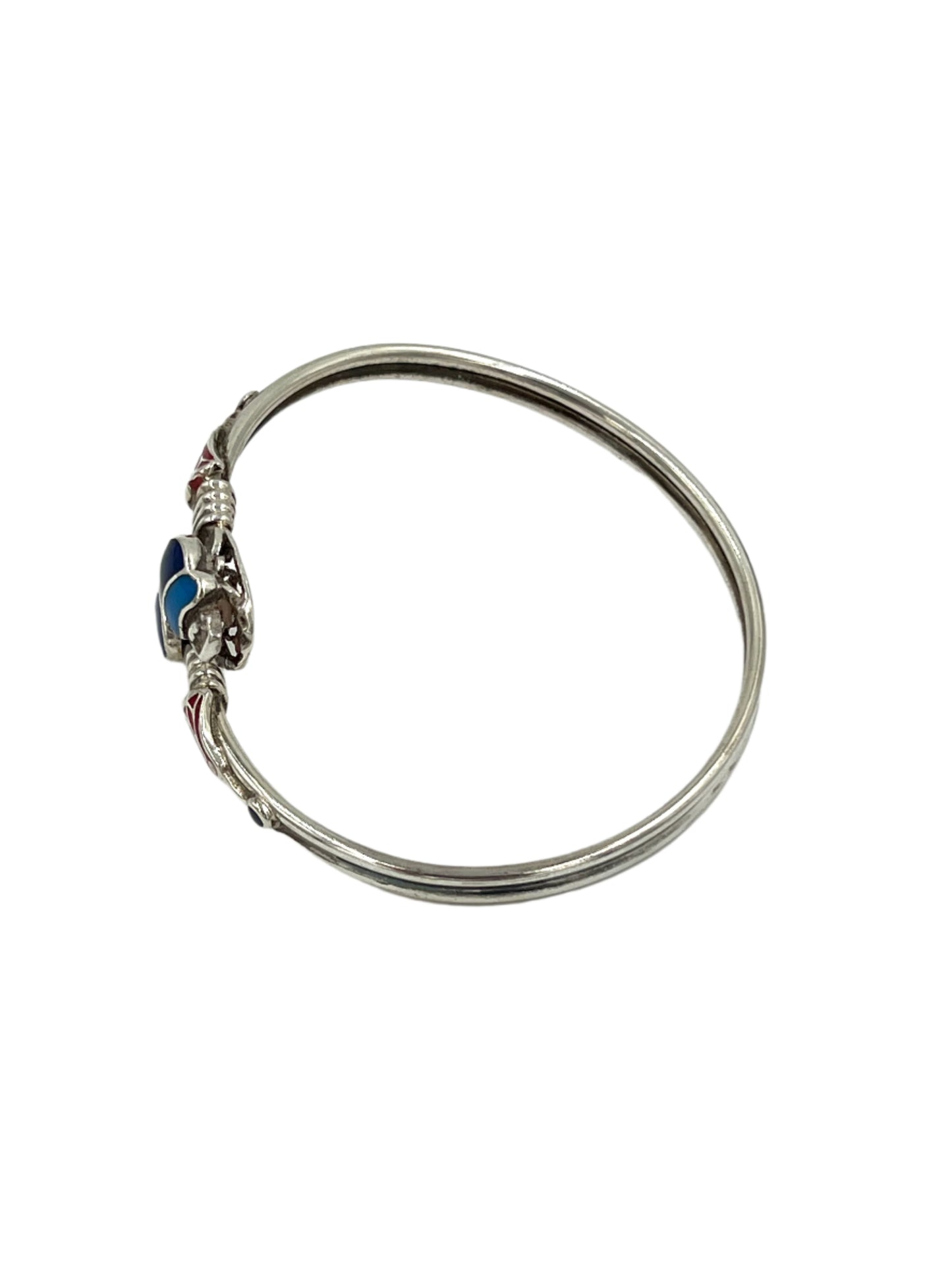 Silver Scarab Bracelets