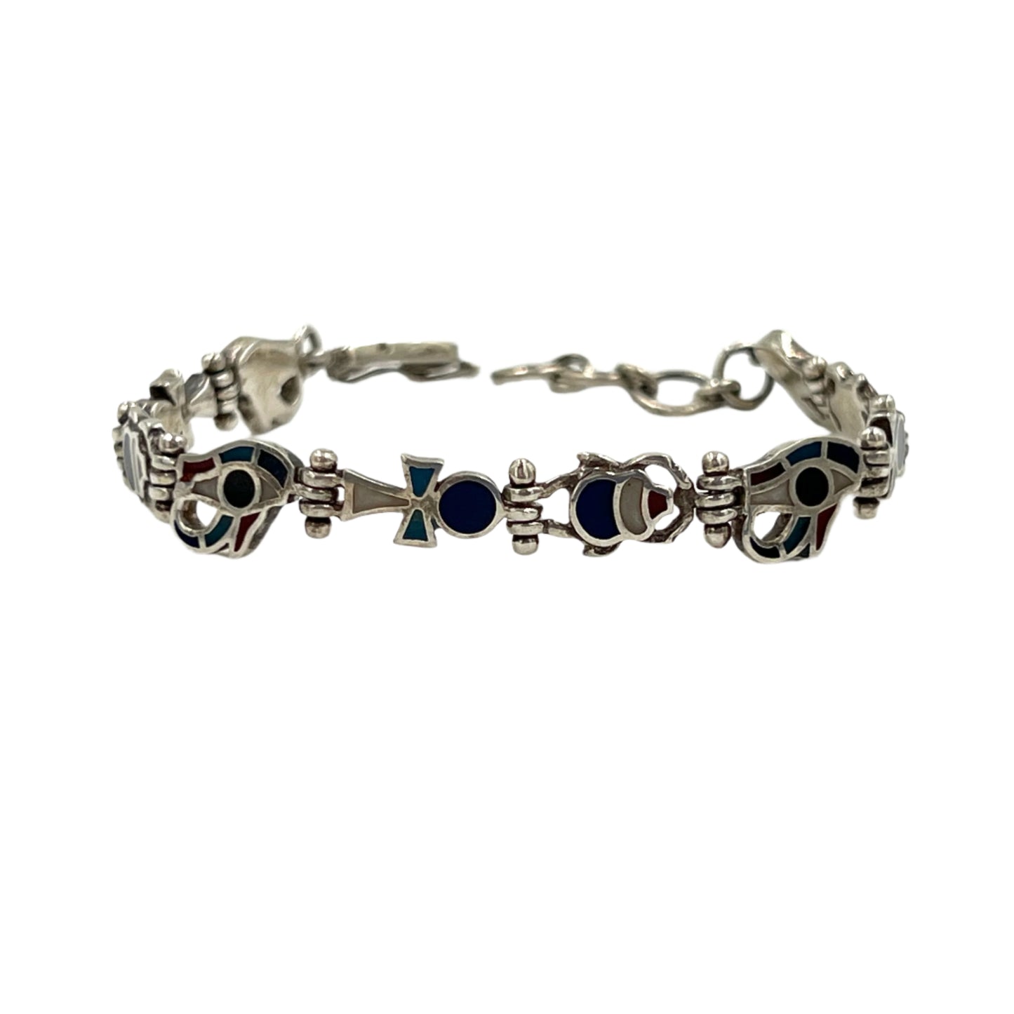 Silver Ankh Bracelets