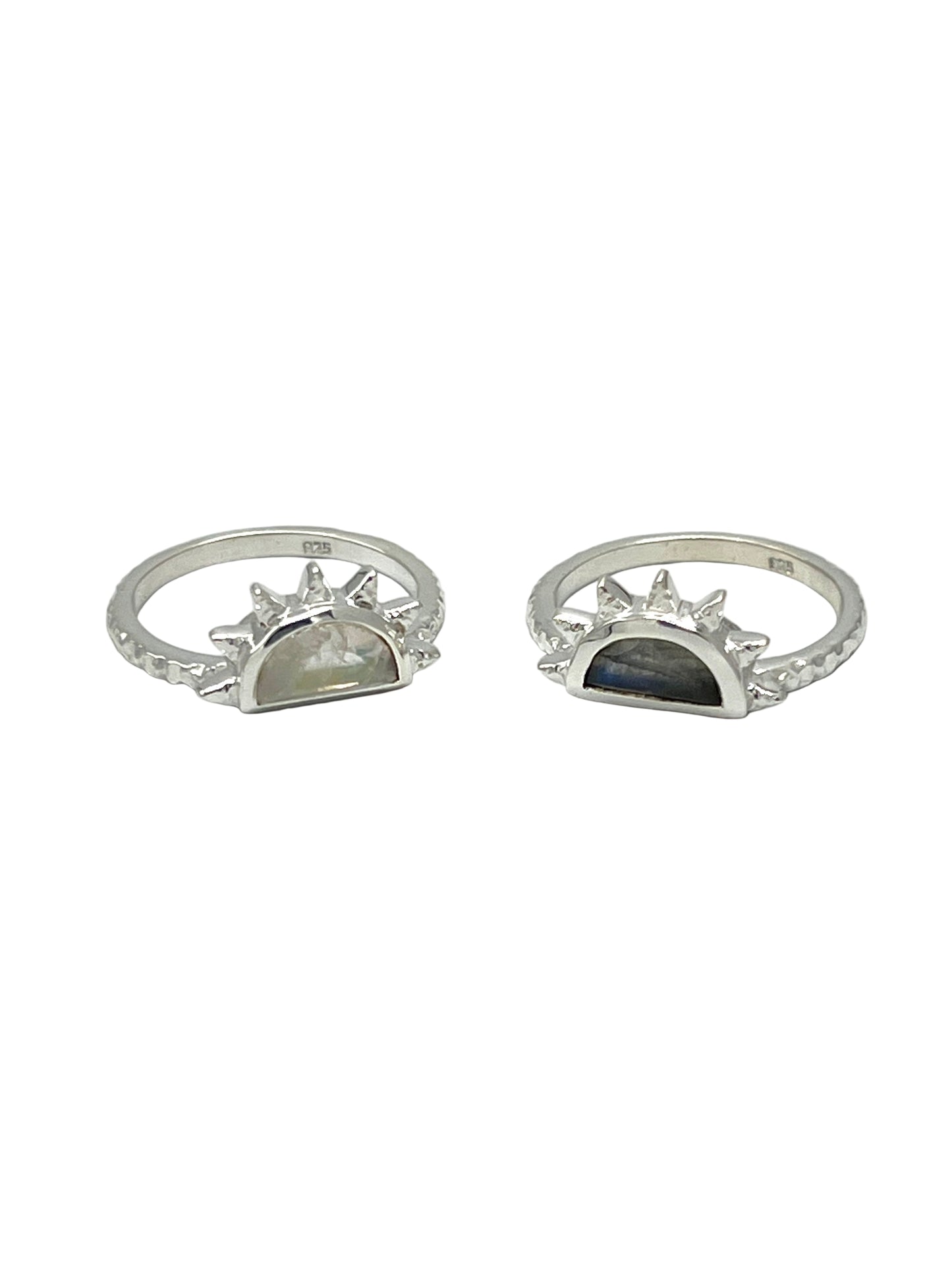 Rising Sun Gemstone Ring