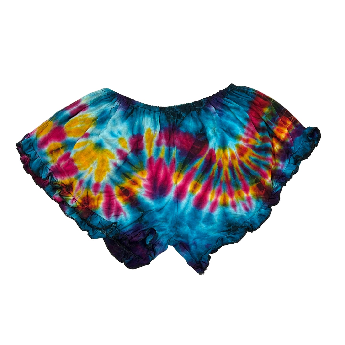 Tie Dyed Heart Shorts