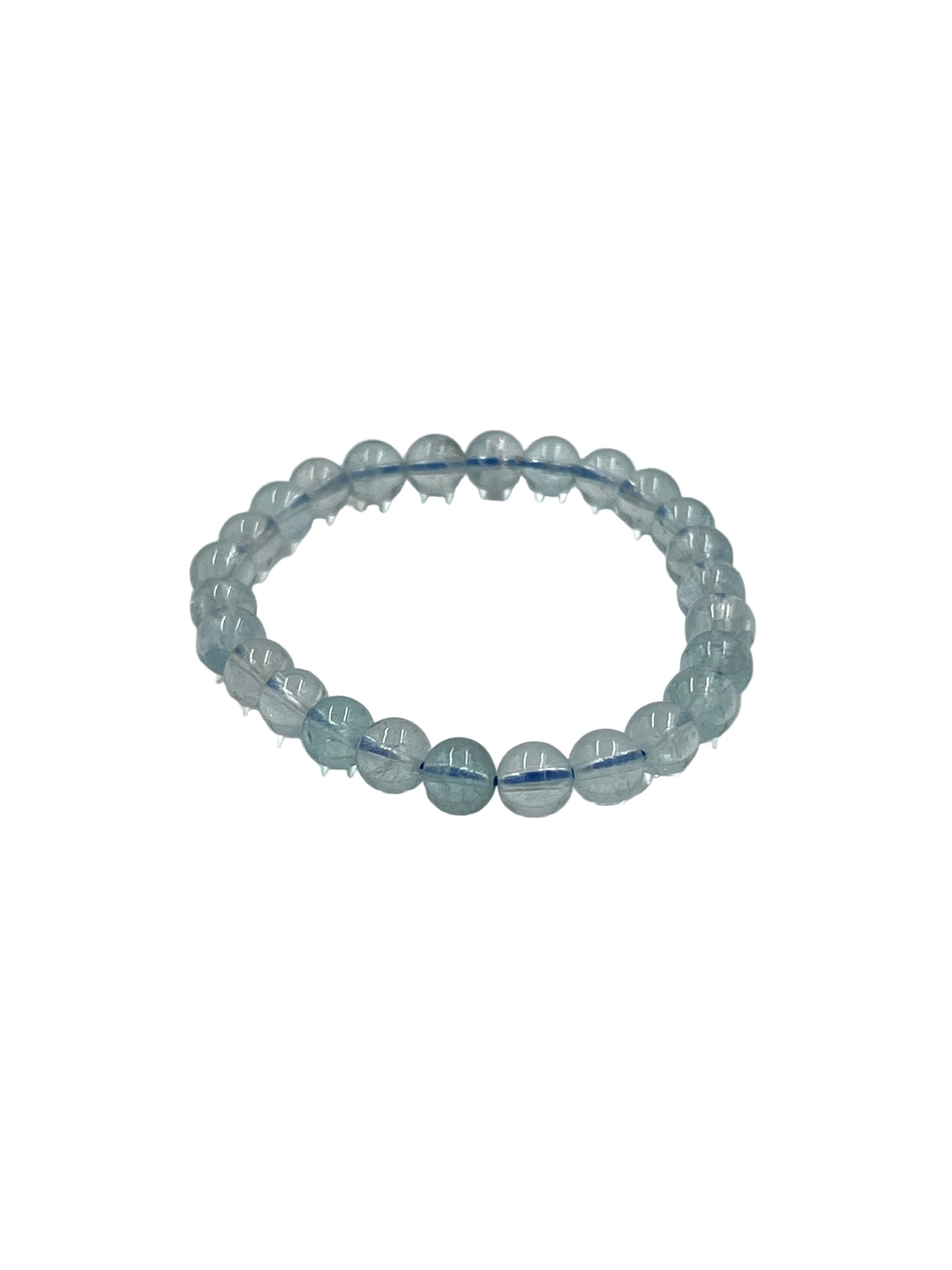 Blue Topaz Beaded Bracelets