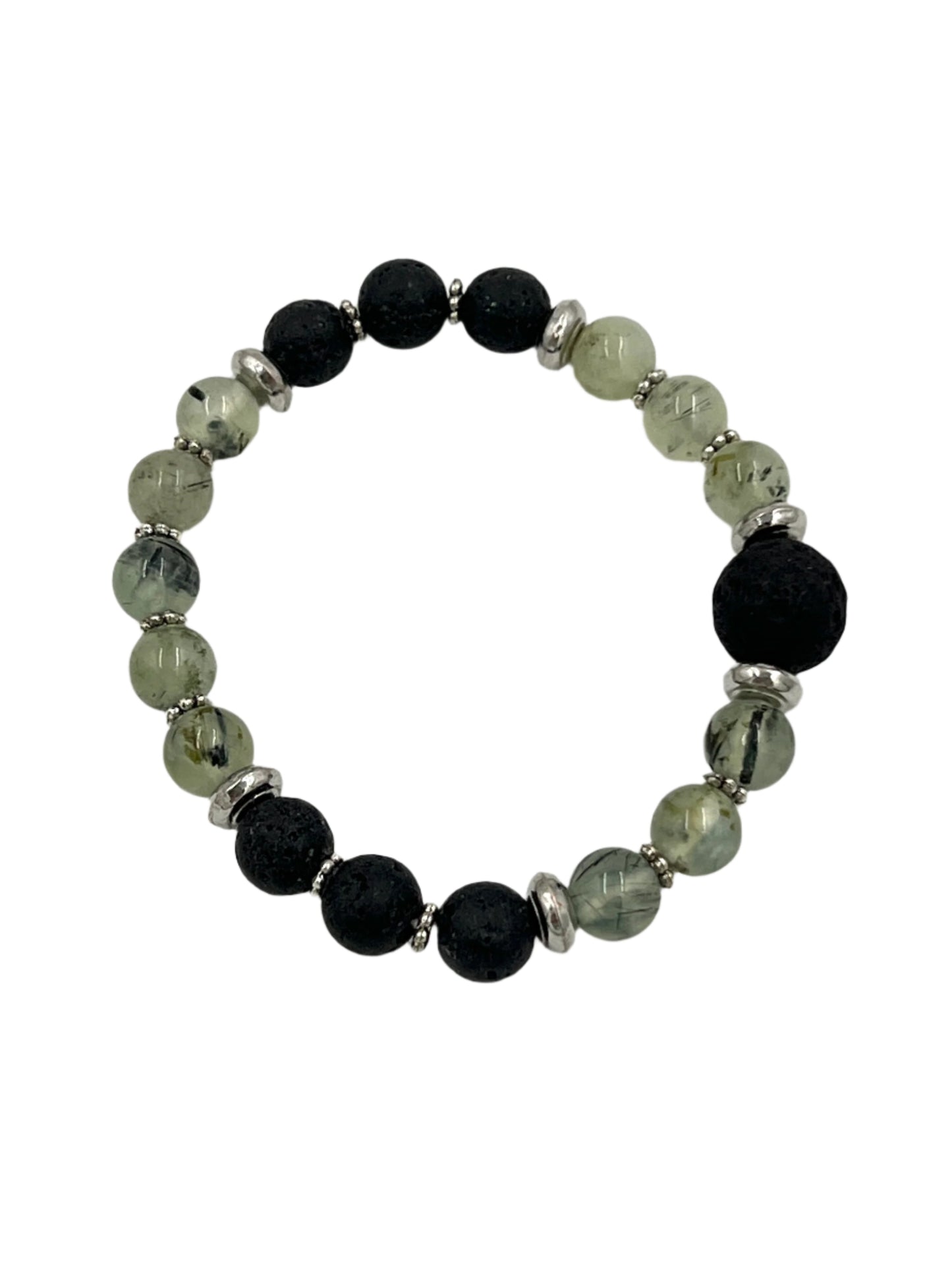 Prehnite & Epidote Stretchy Bracelets