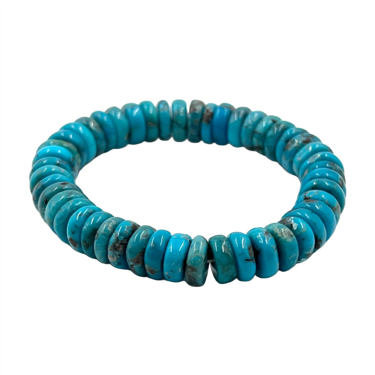 Kingman Turquoise Beaded Bracelets