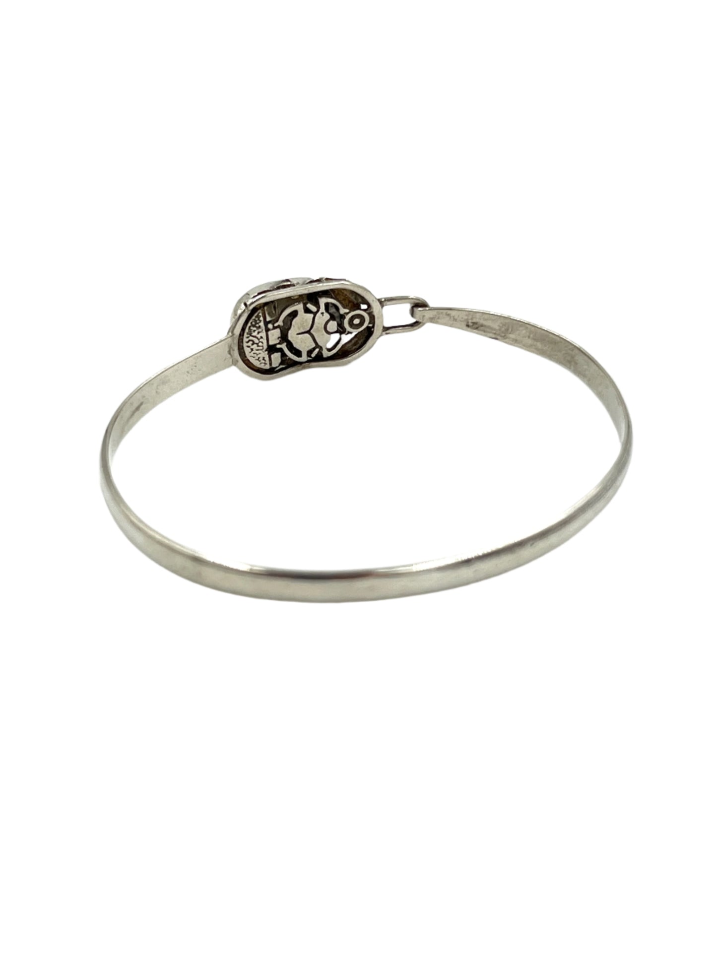 Silver Scarab Bracelets