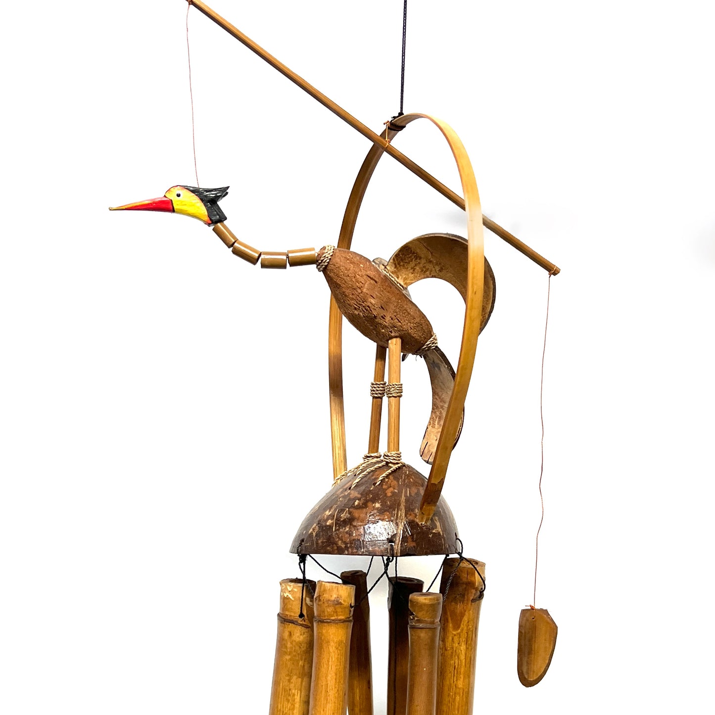 Bird Bamboo Wind Chime