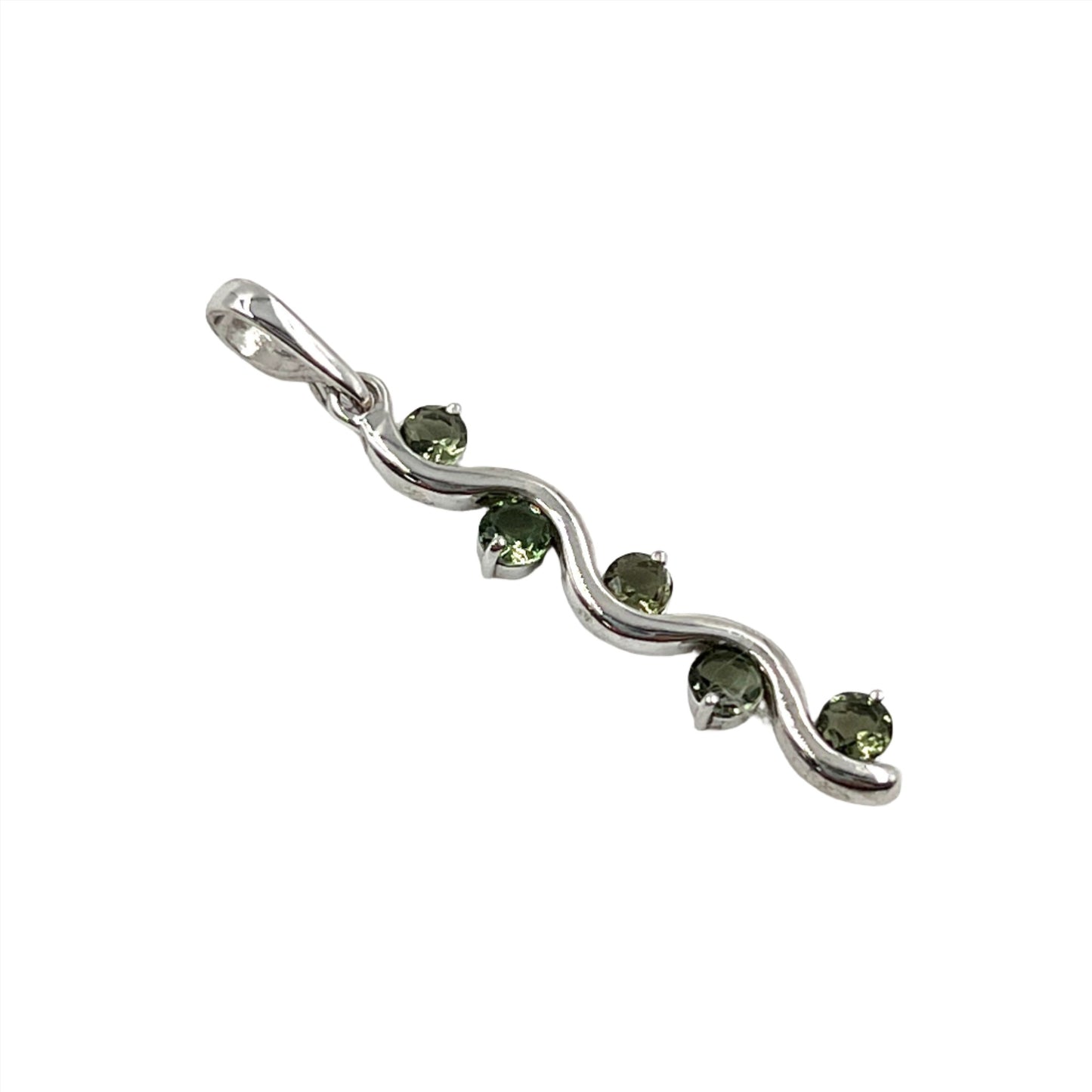 Moldavite Vine Pendant
