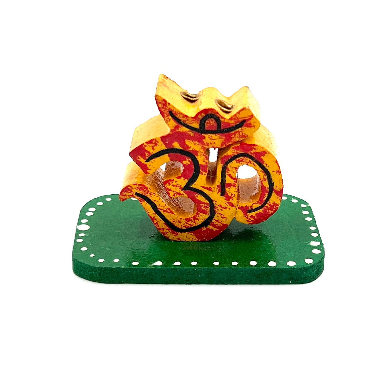 Om Painted Incense Burner