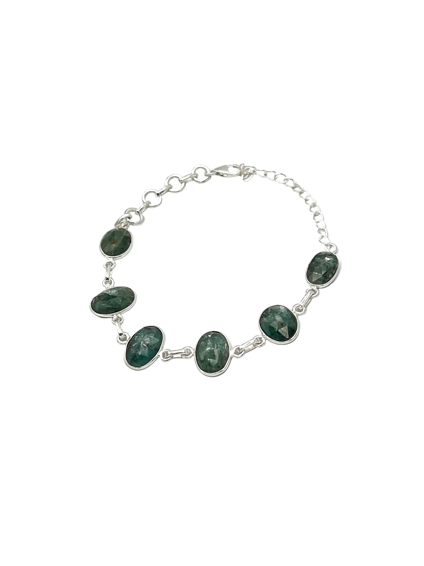 Silver Kyanite Bracelets