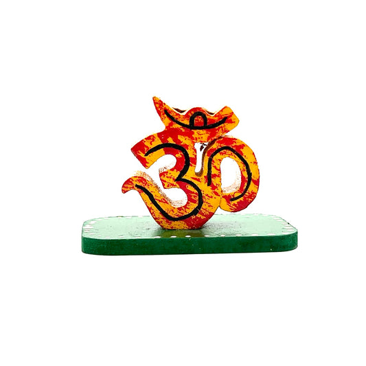 Om Painted Incense Burner
