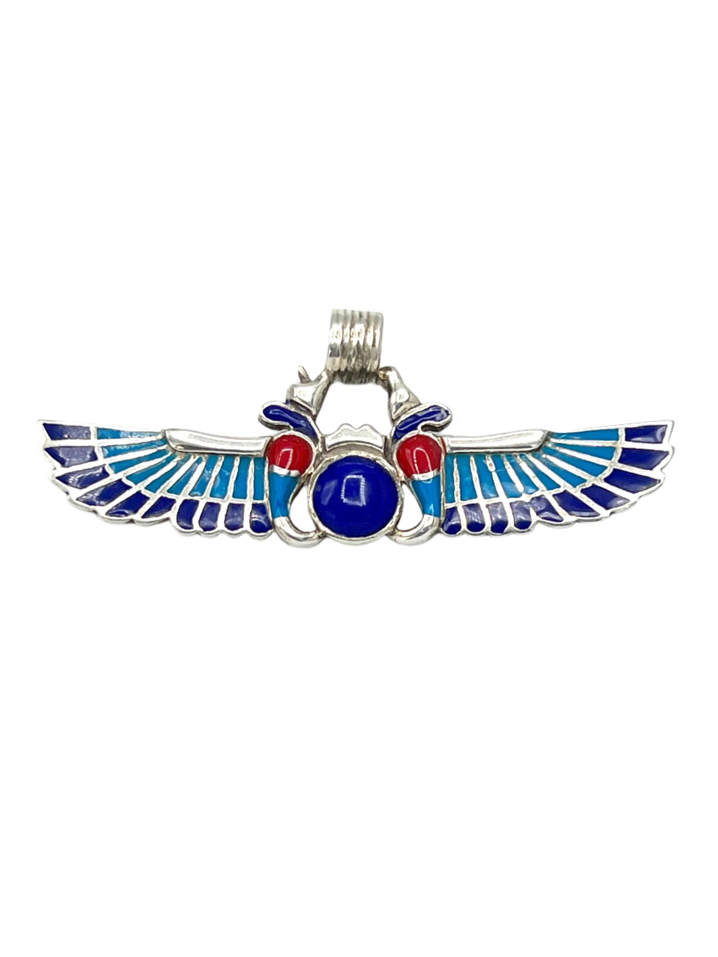 Silver Scarab Pendants