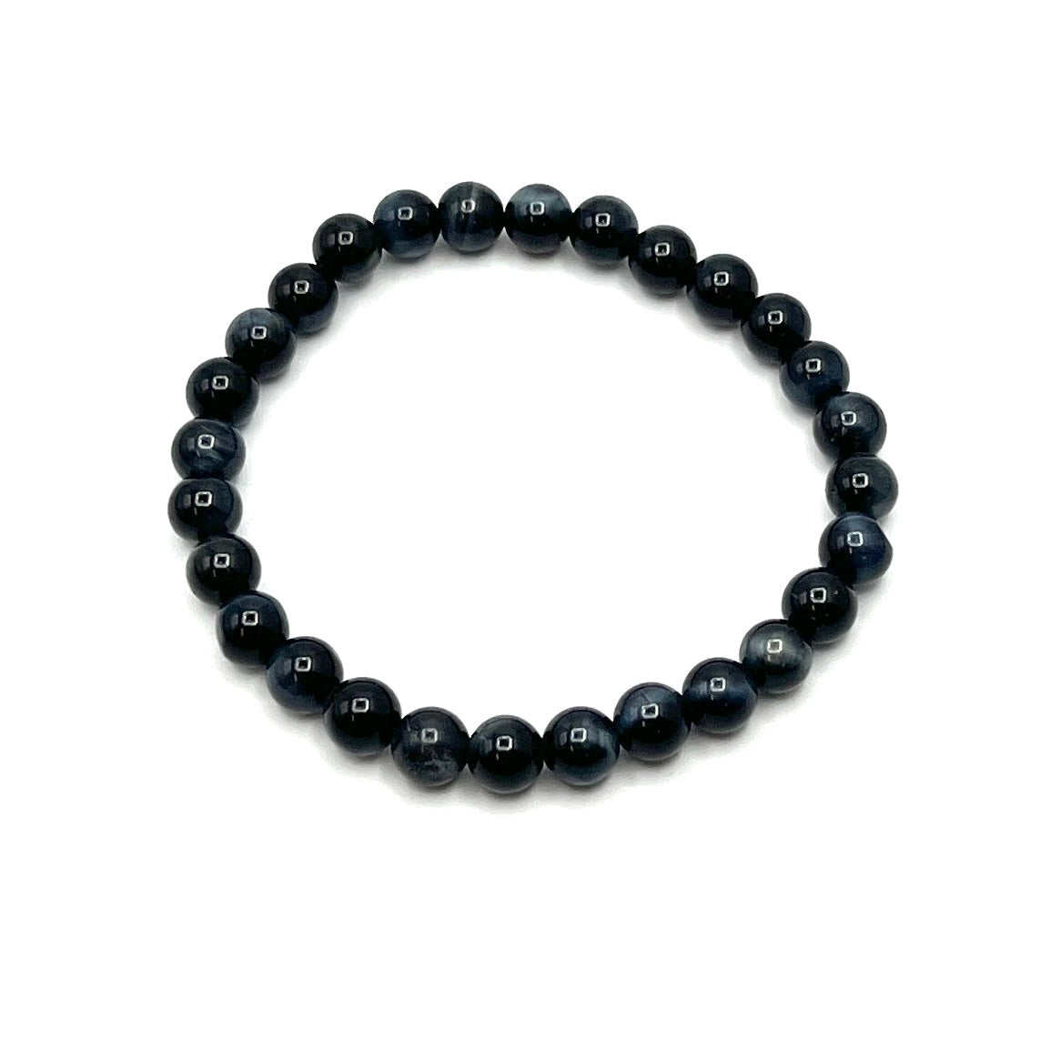 Tigers Eye Stretchy Bracelets | Red, Blue, Multi