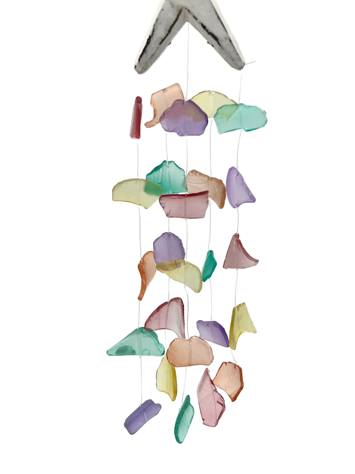 Driftwood Rainbow Wind Chime