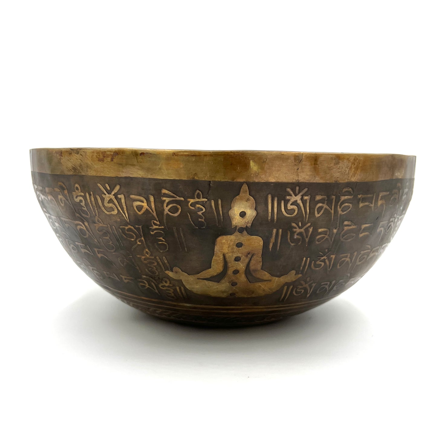 Hand Carved and Tuned Seven Metal Indian Singing Bowls