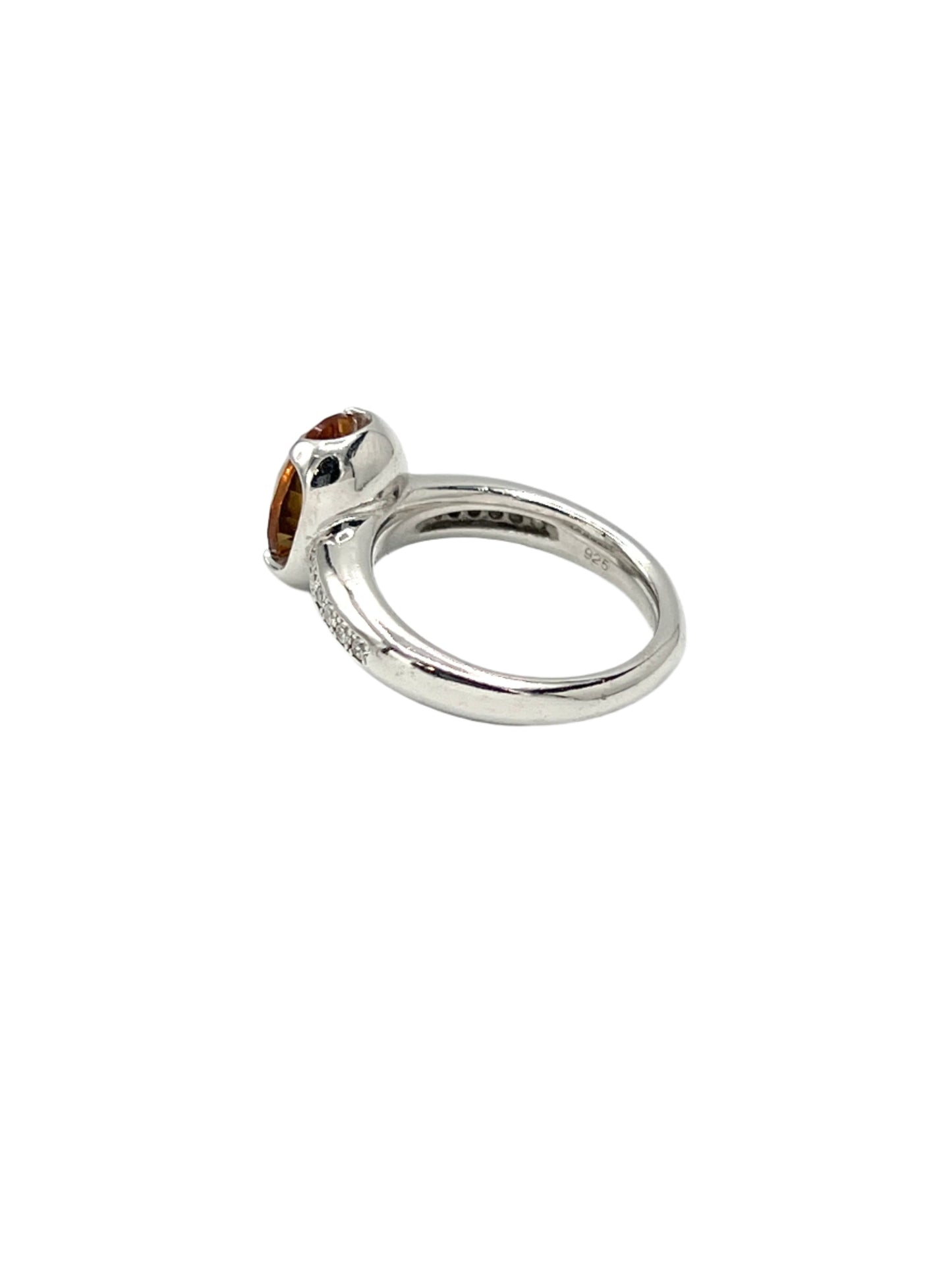 Silver Zultanite Oval Ring