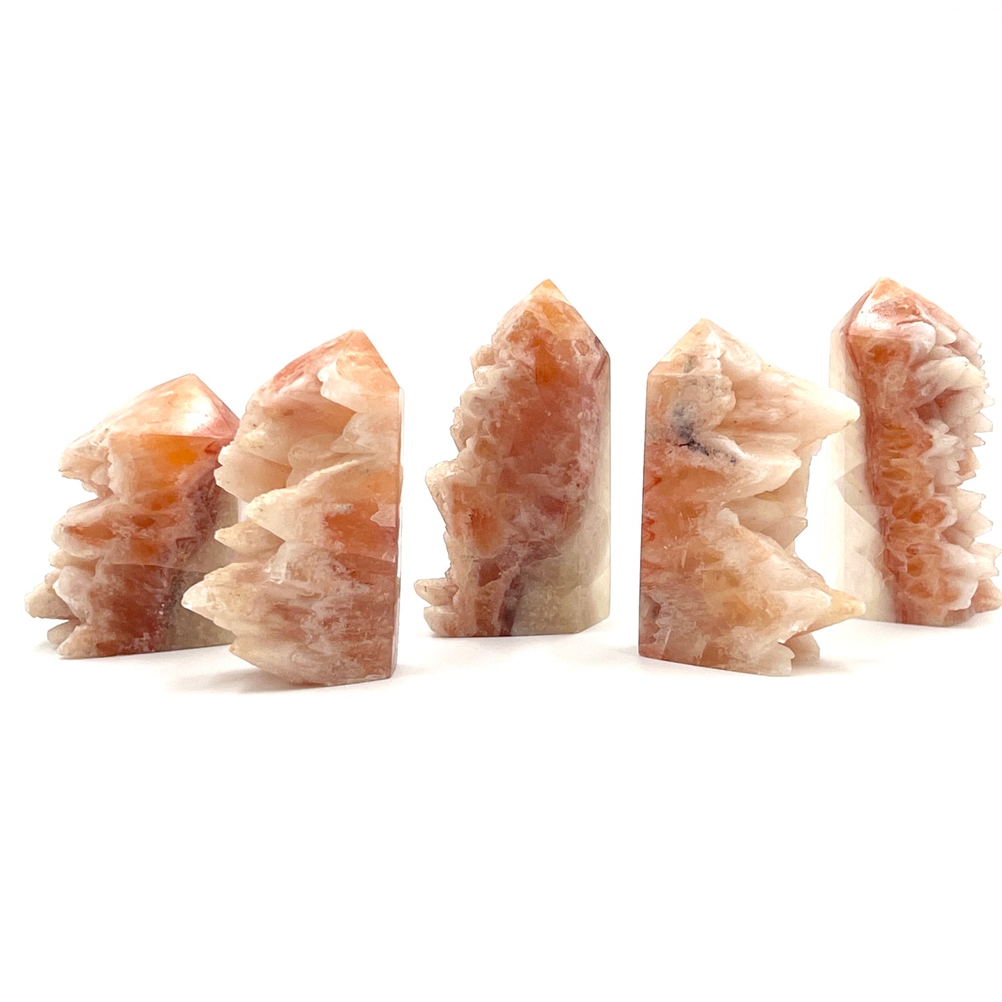 Red Calcite Towers