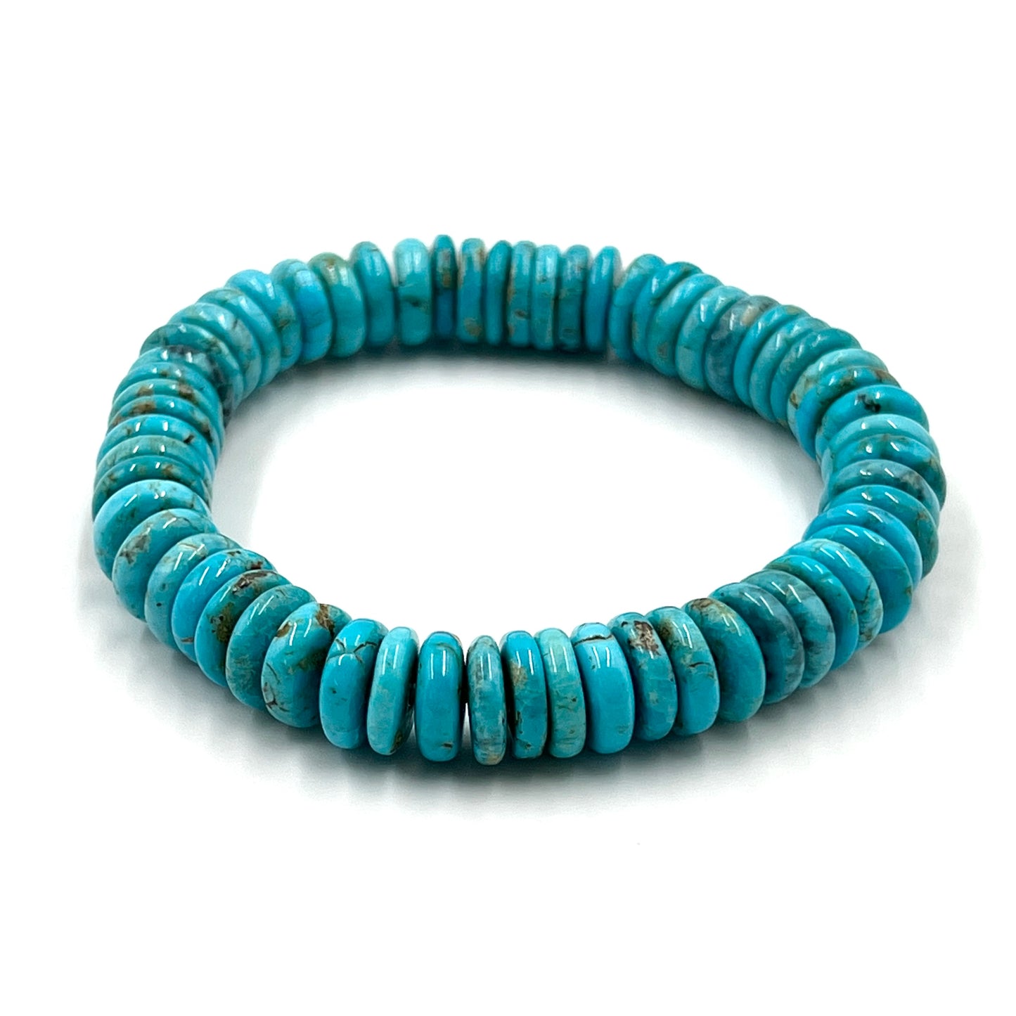 Kingman Turquoise Beaded Bracelets