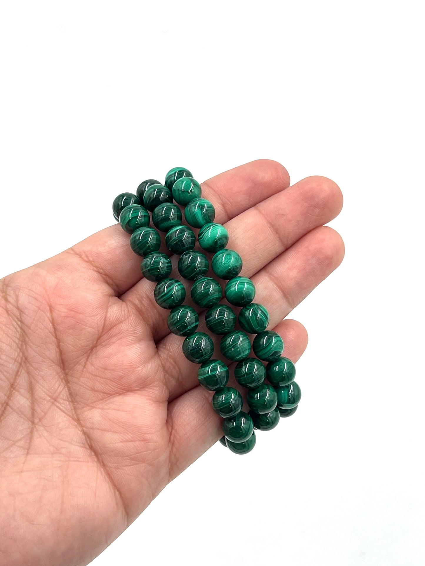 Malachite Stretchy Bracelets