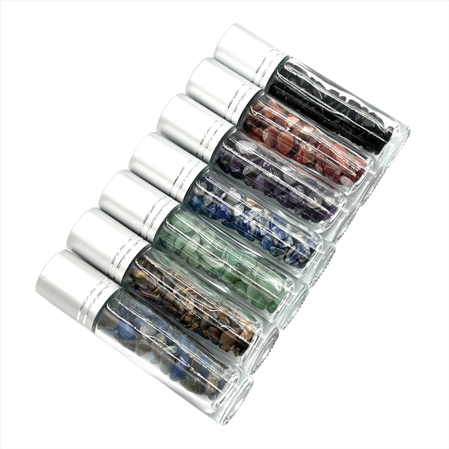 Gemstone Oil Roll On Bottles