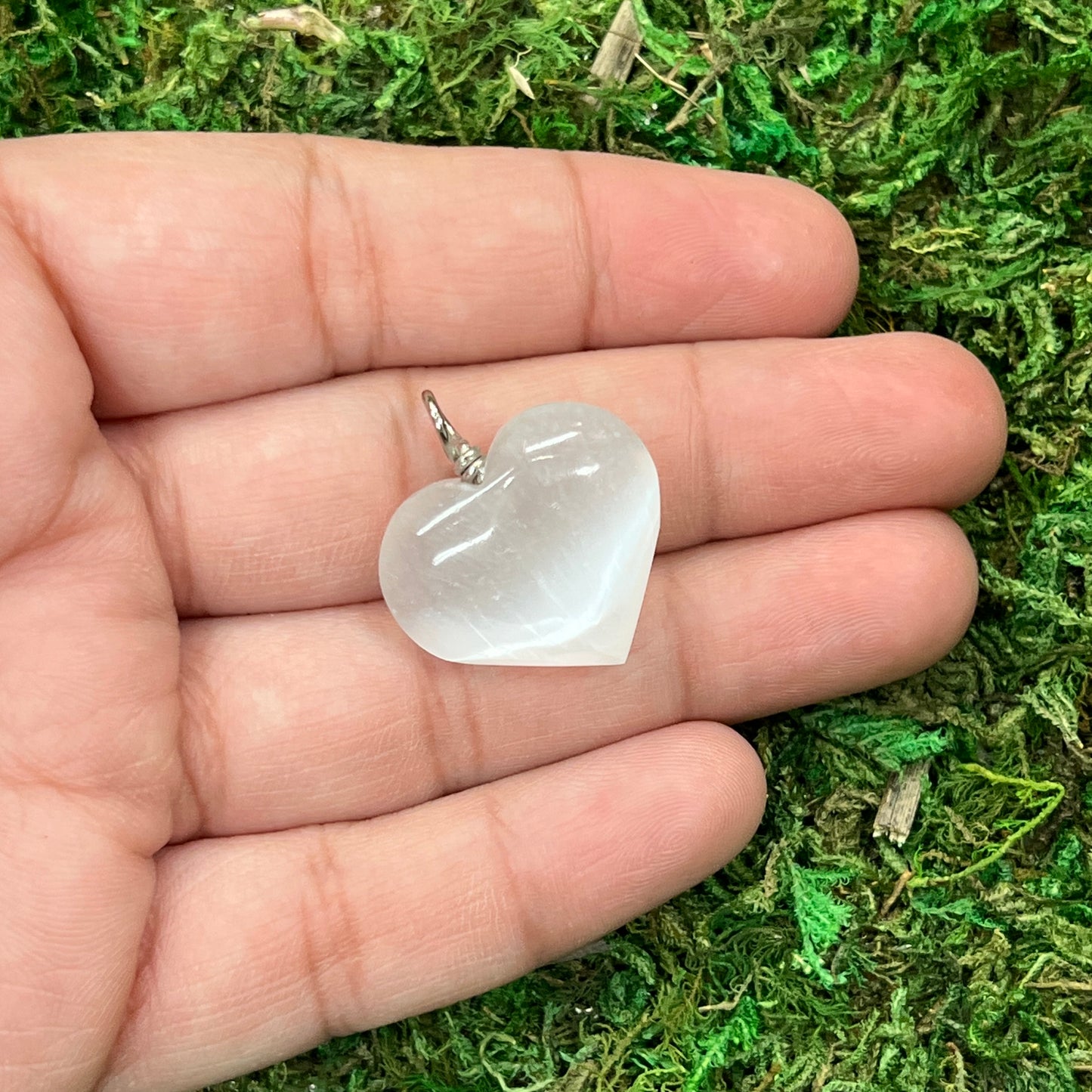 Selenite Pendants