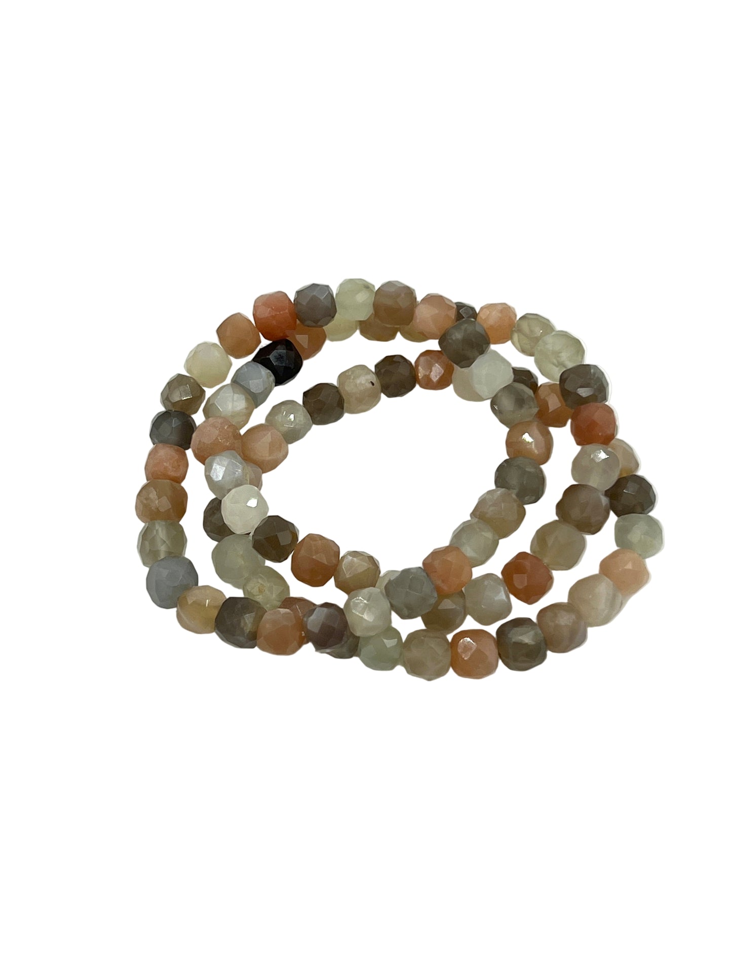 Cats Eye Moonstone Beaded Bracelet