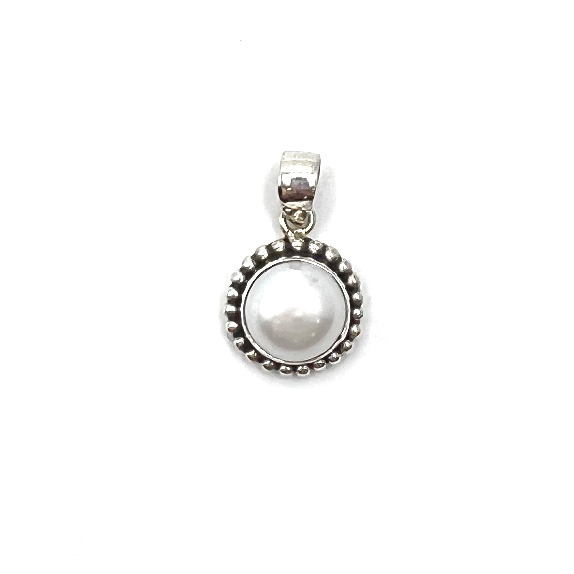 Sterling Silver Pearl Pendants