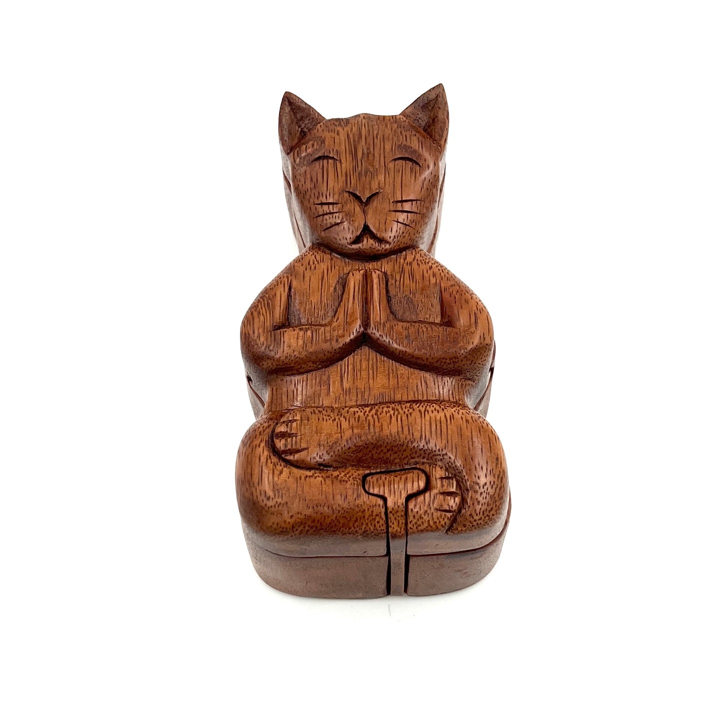 Meditating Cat Puzzle Boxes