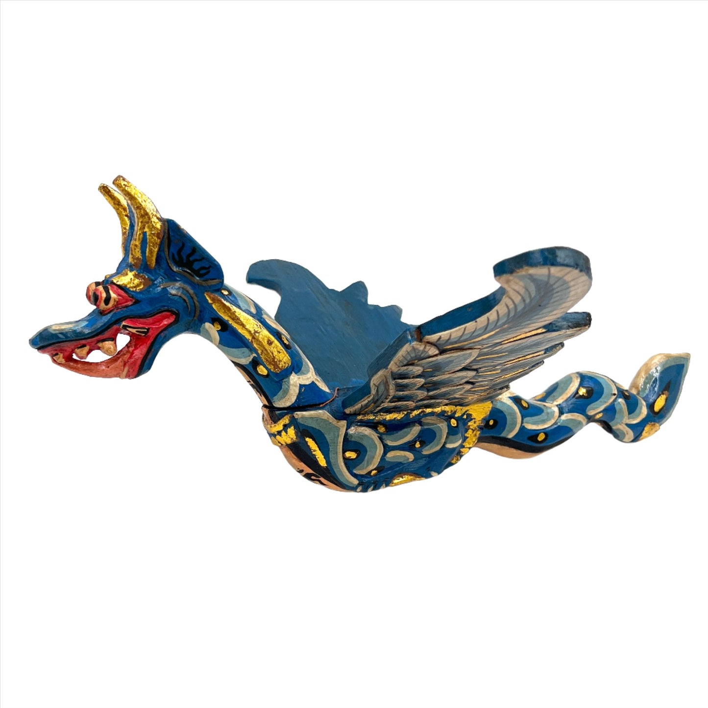 Flying Blue Dragon Spirit Chasers