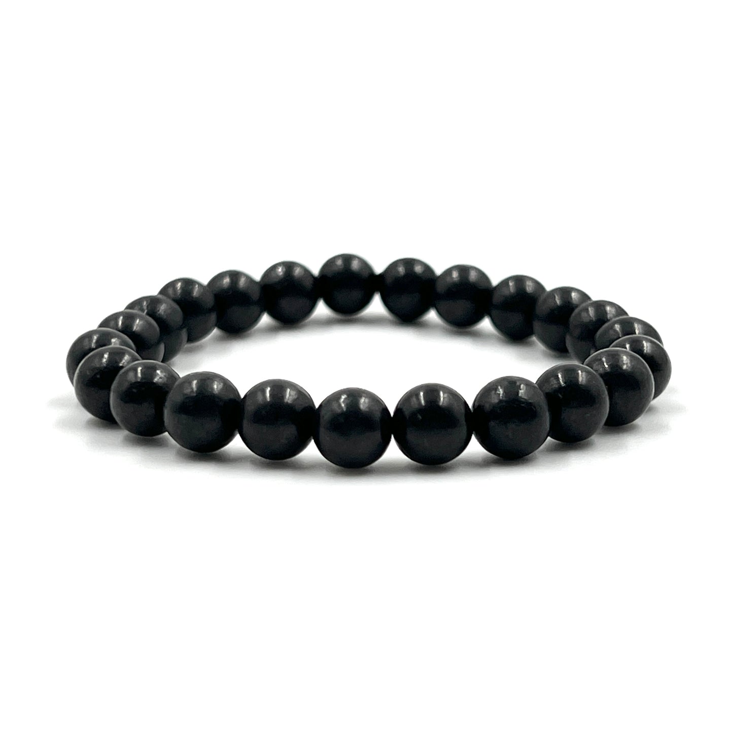 Matte Shungite Stretchy Bracelets