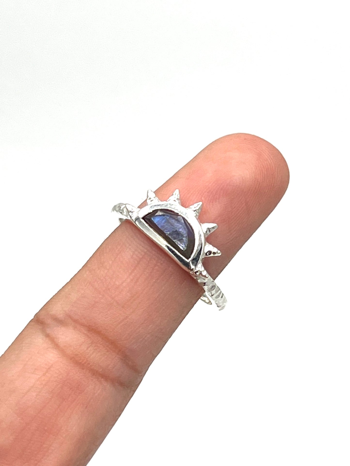 Rising Sun Gemstone Ring