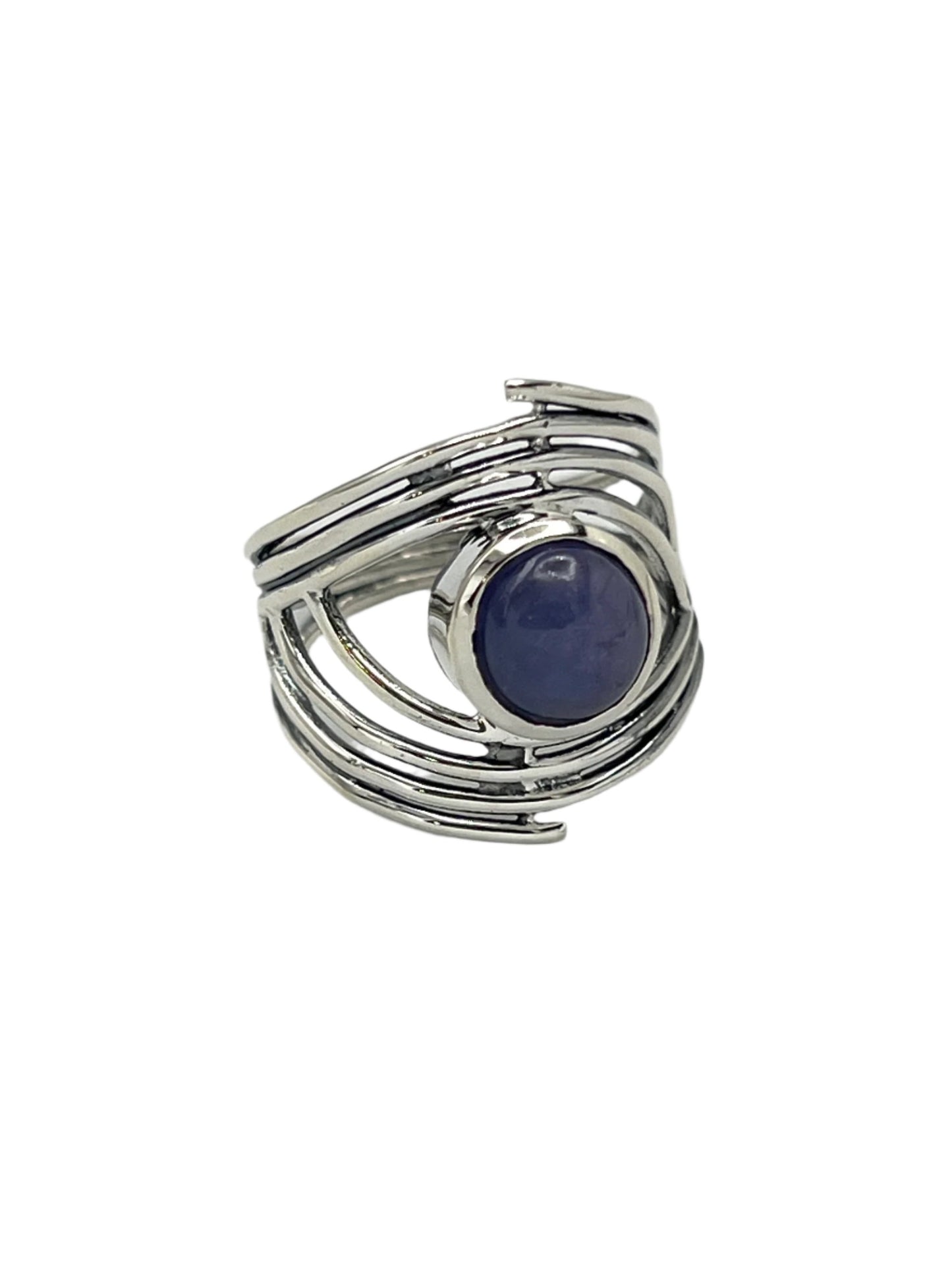 Tanzanite Eye Ring