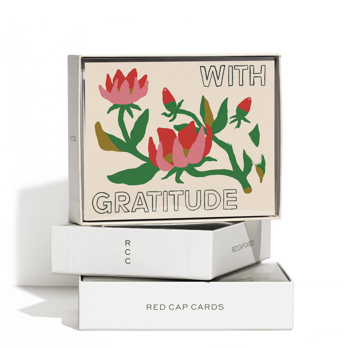 With Gratitude greeting card