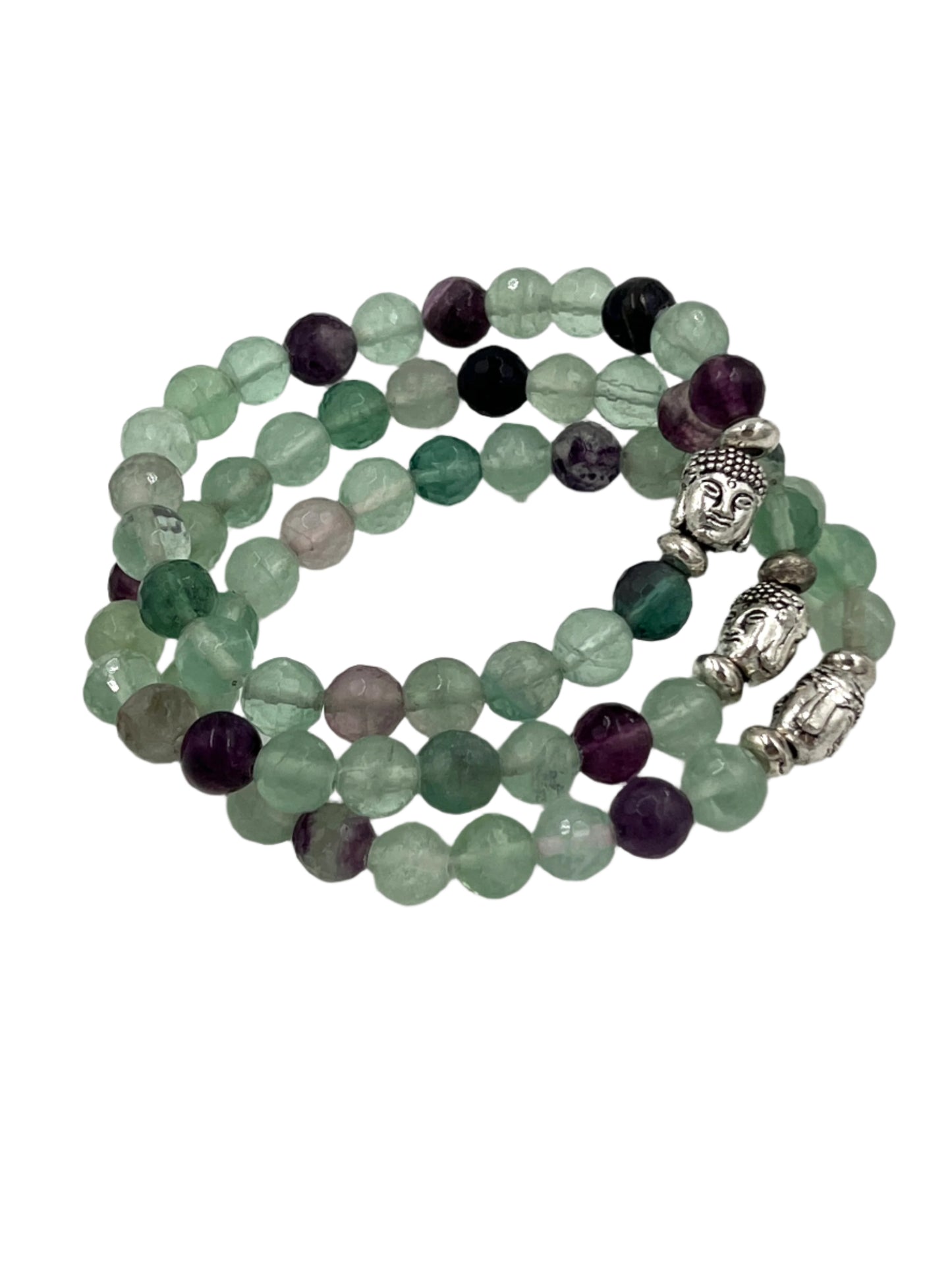 Fluorite Stretchy Bracelets