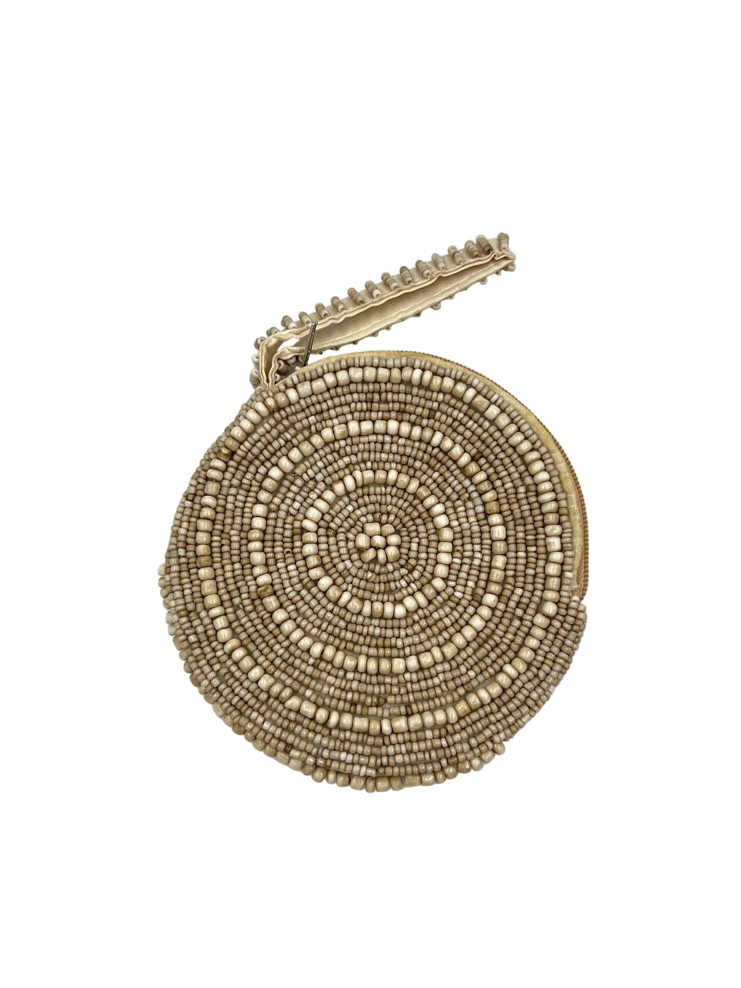 Beaded Round Coin Purse