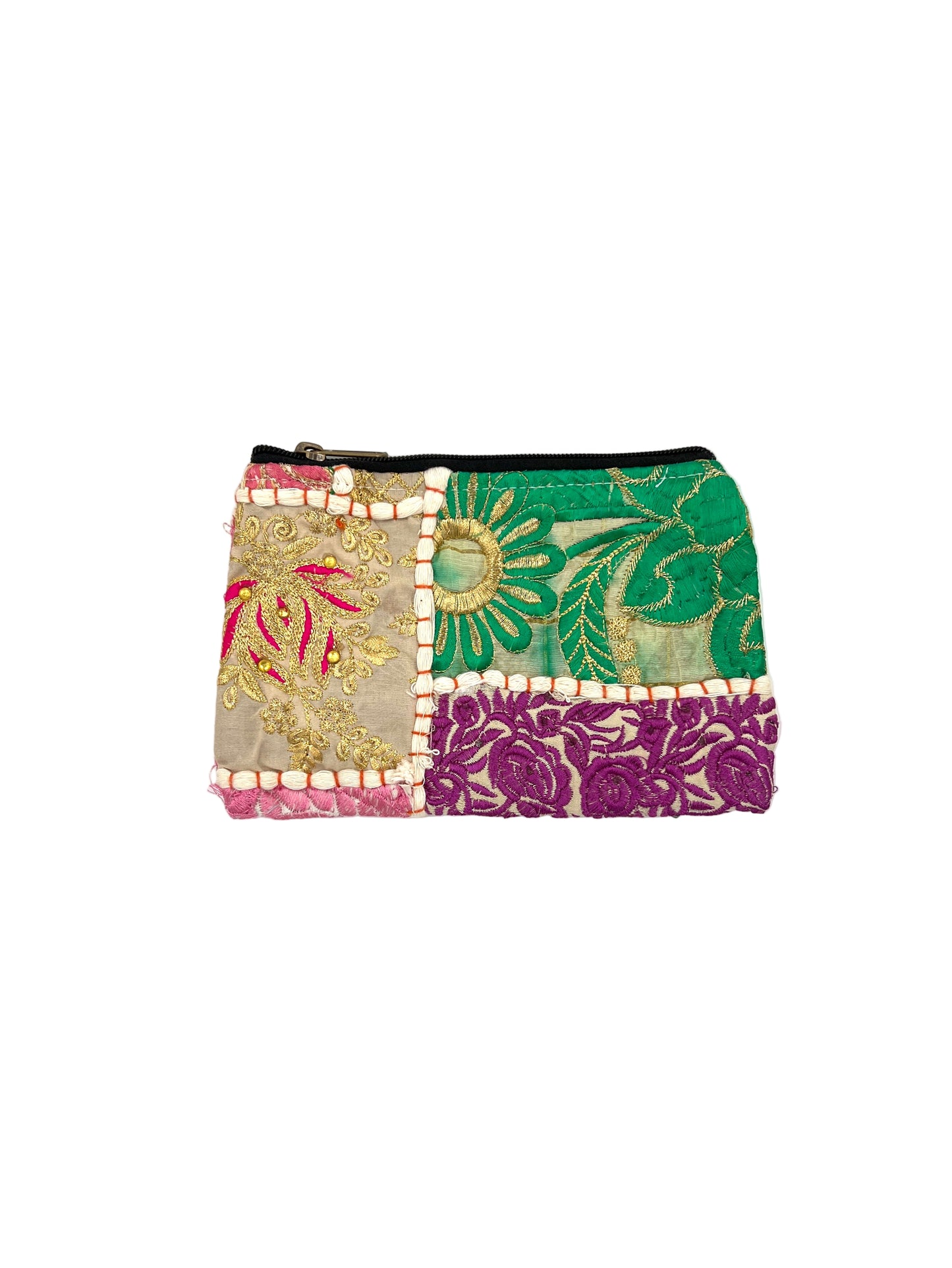 Embroidered Rajasthani Zipper Bag