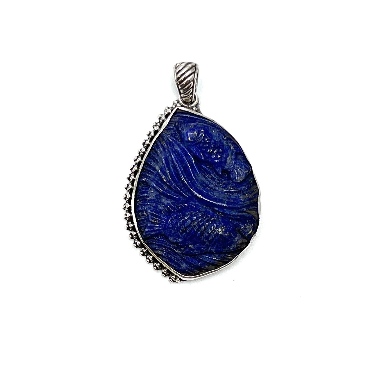 Lapis Lazuli Fish Pendants