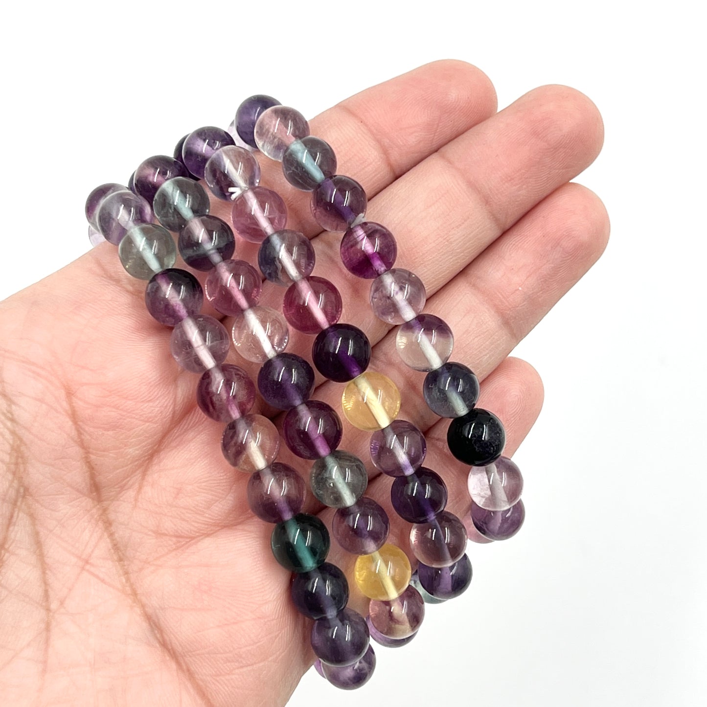 Fluorite Stretchy Bracelets