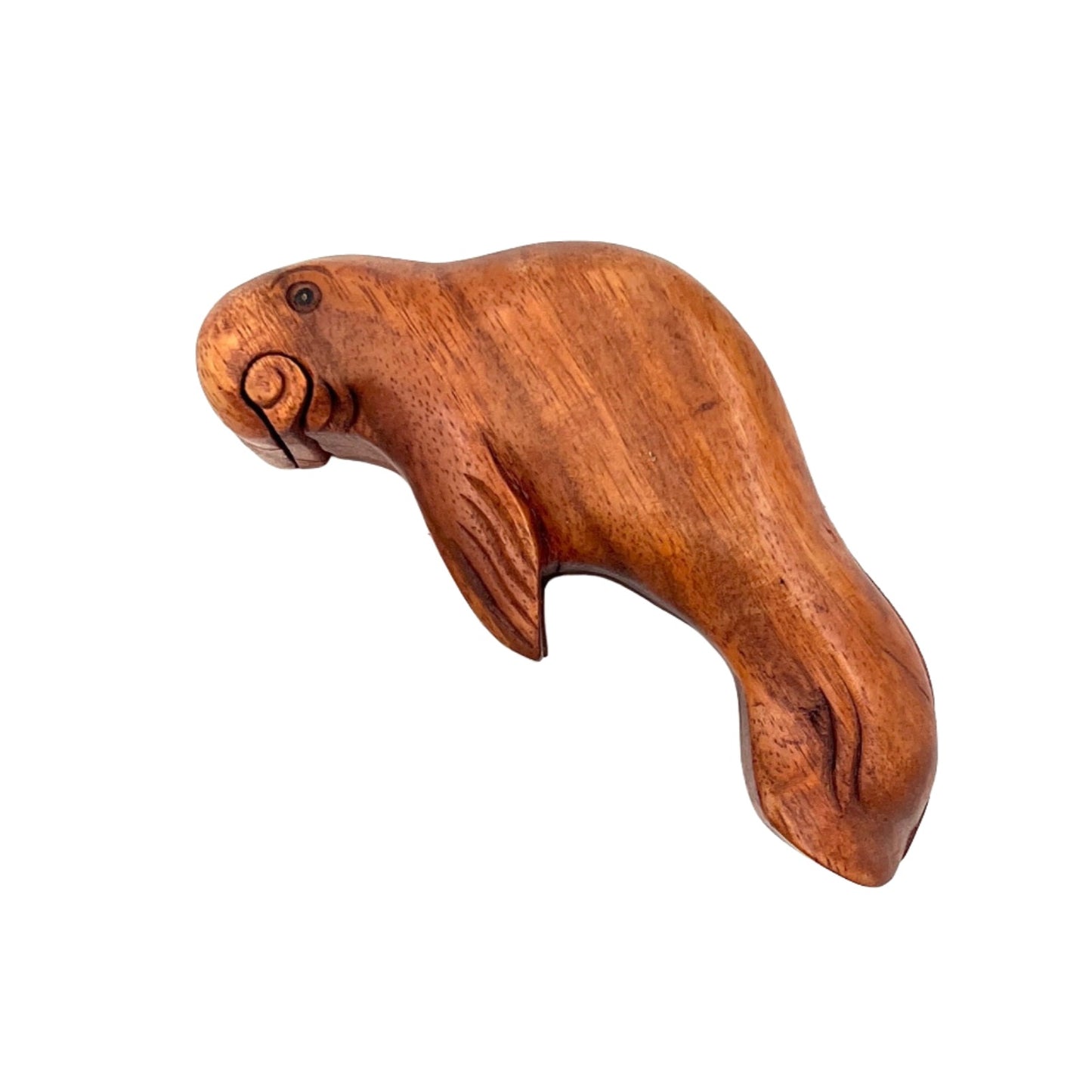 Wooden Manatee Puzzle Box