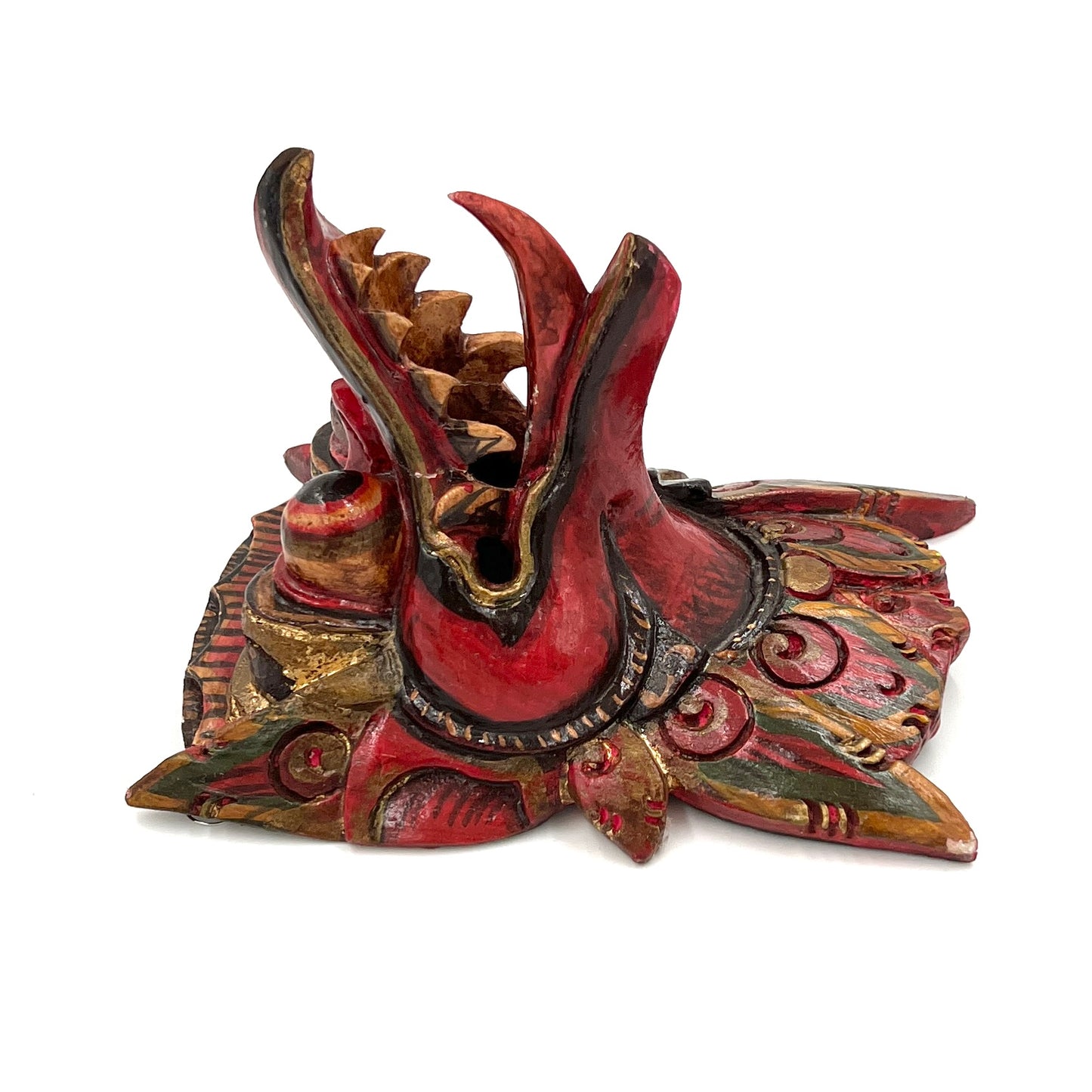 Hand Carved and Painted Garuda Mask